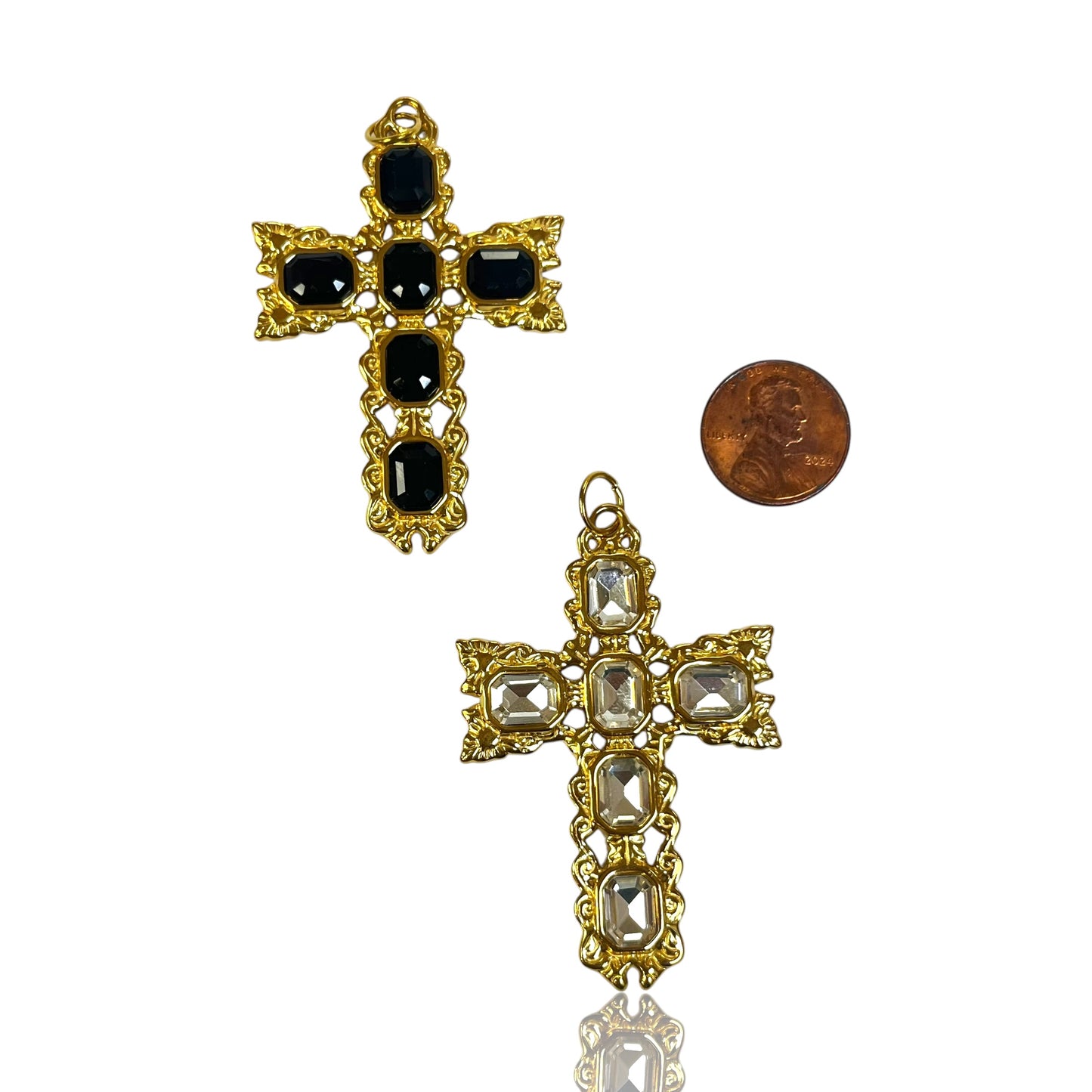 Regal Cross Charm