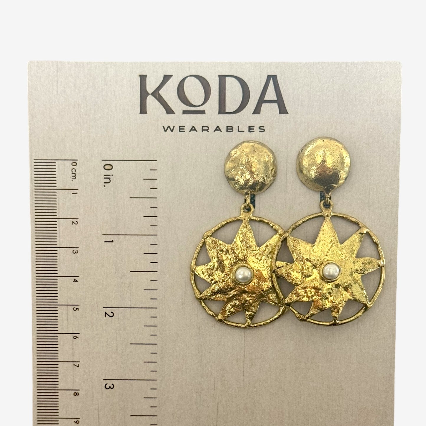 Regal Halo Pearl Earrings