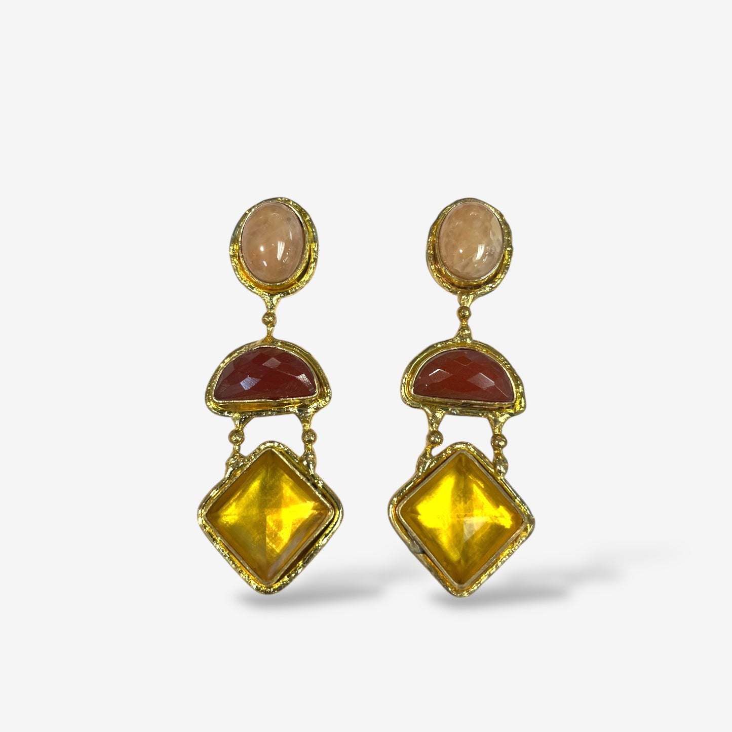 Gilded Oracle Earrings