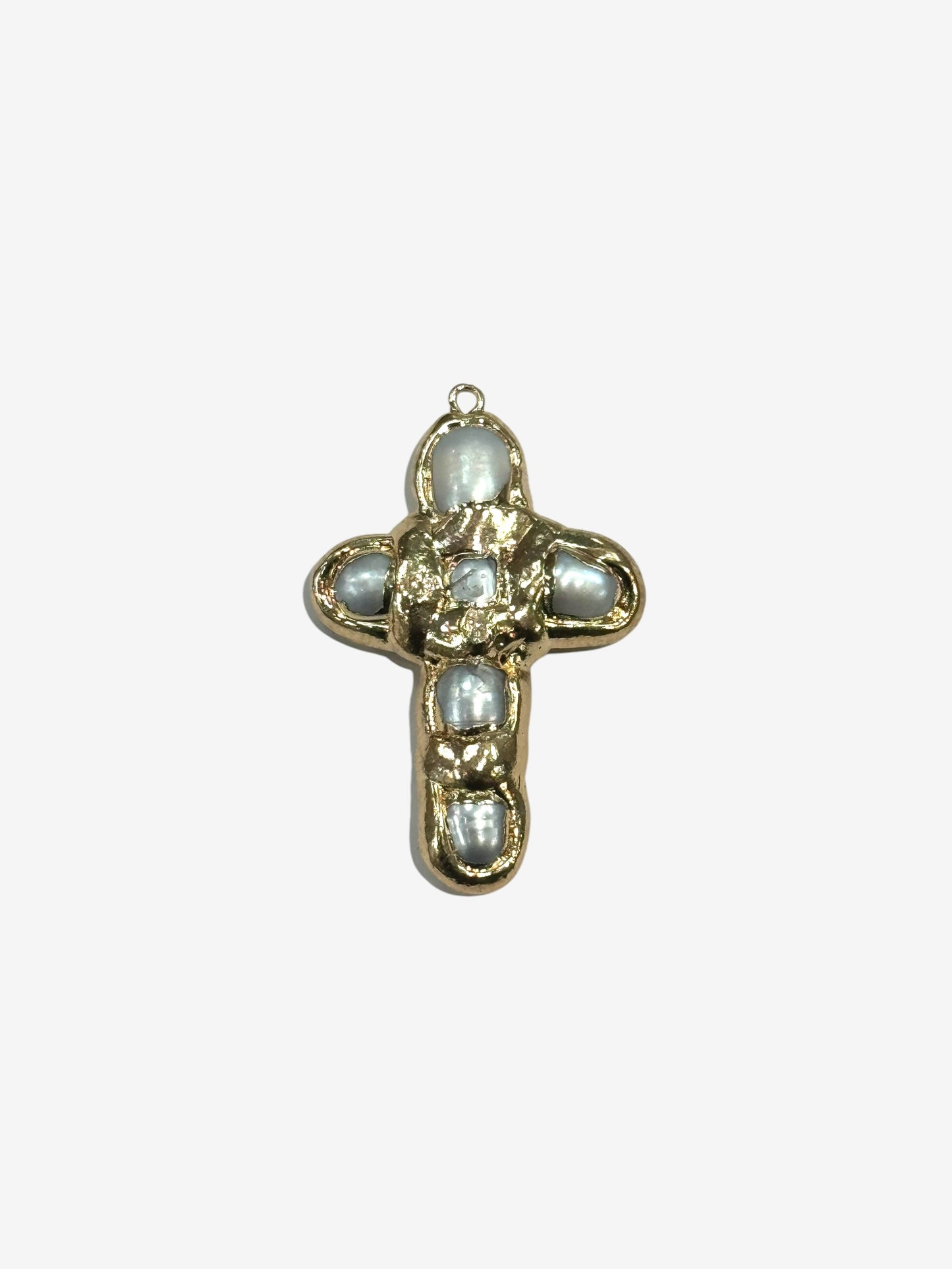 Gold enlay Cross