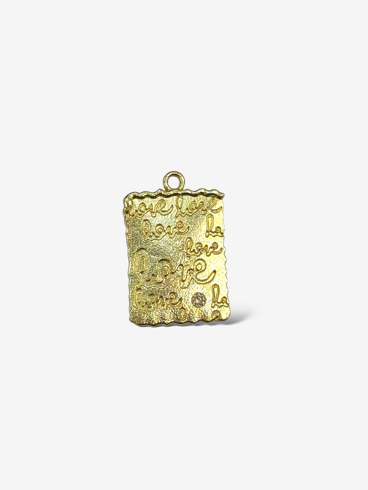 Love Square Charm
