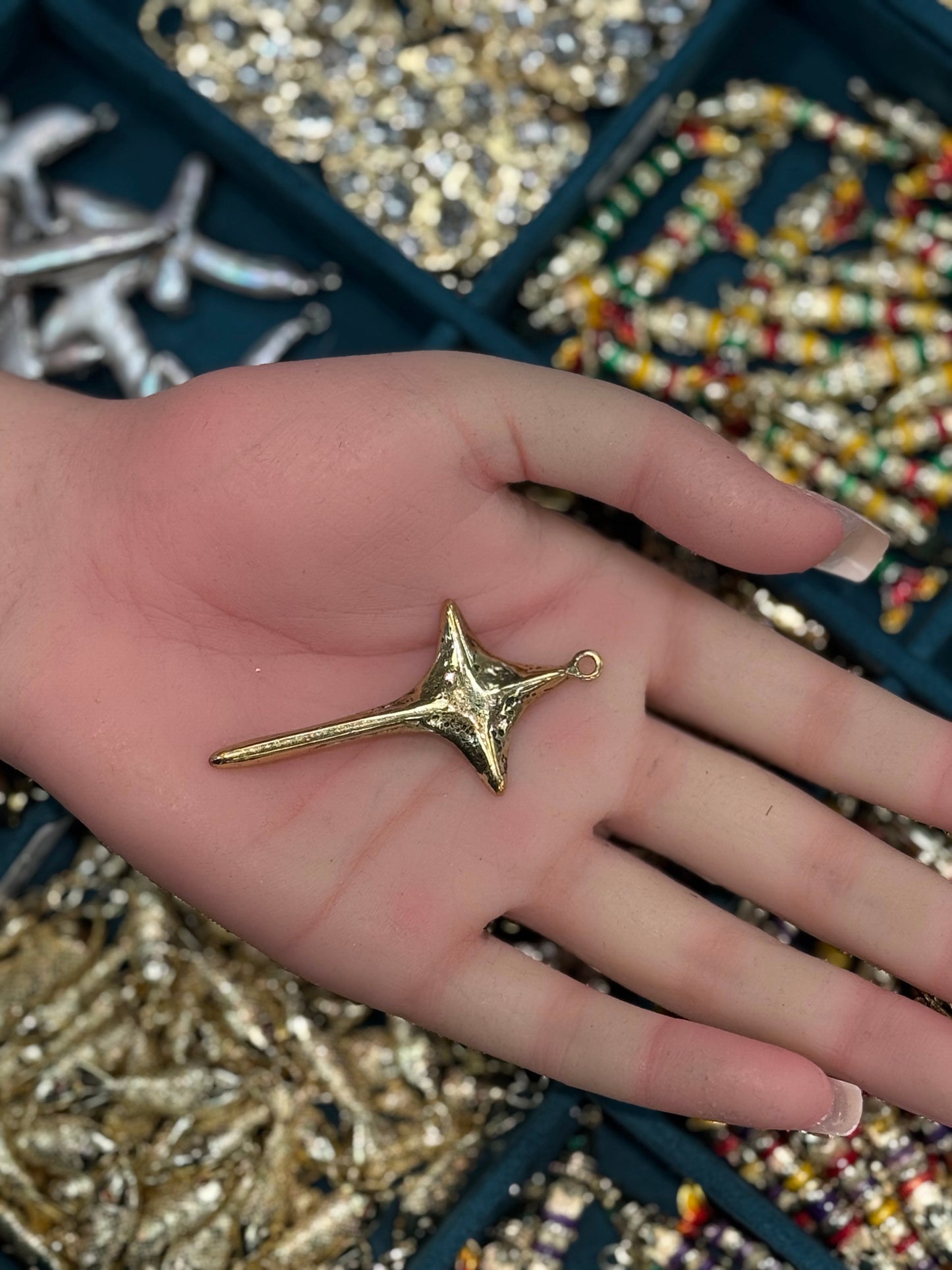 Grace cross Charm