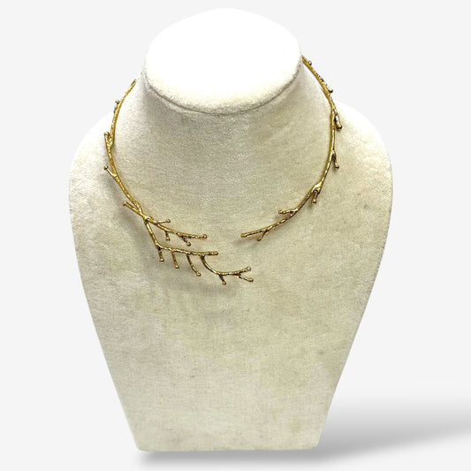 Buy Gold Branch Choker Online
