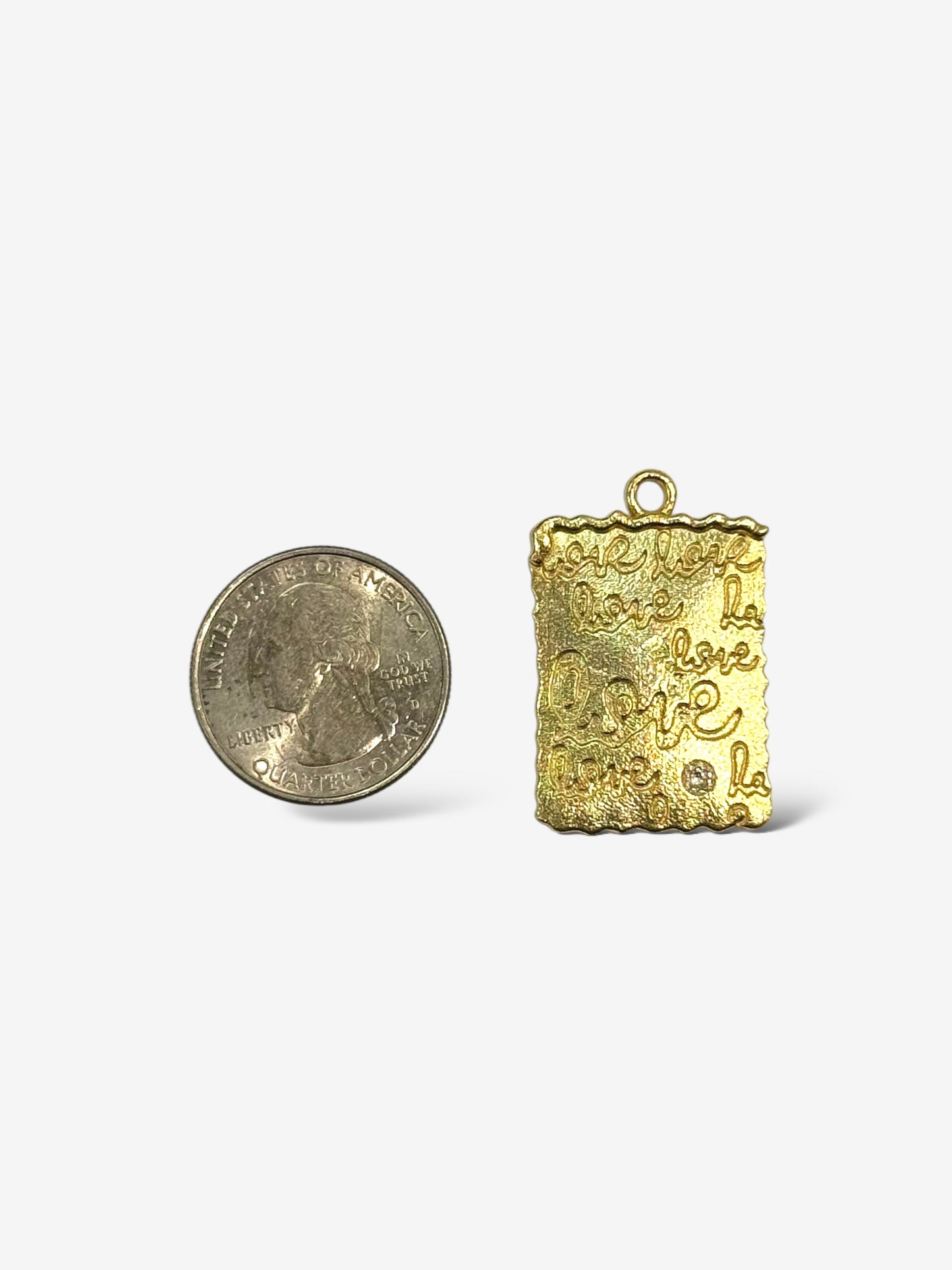 Love Square Charm