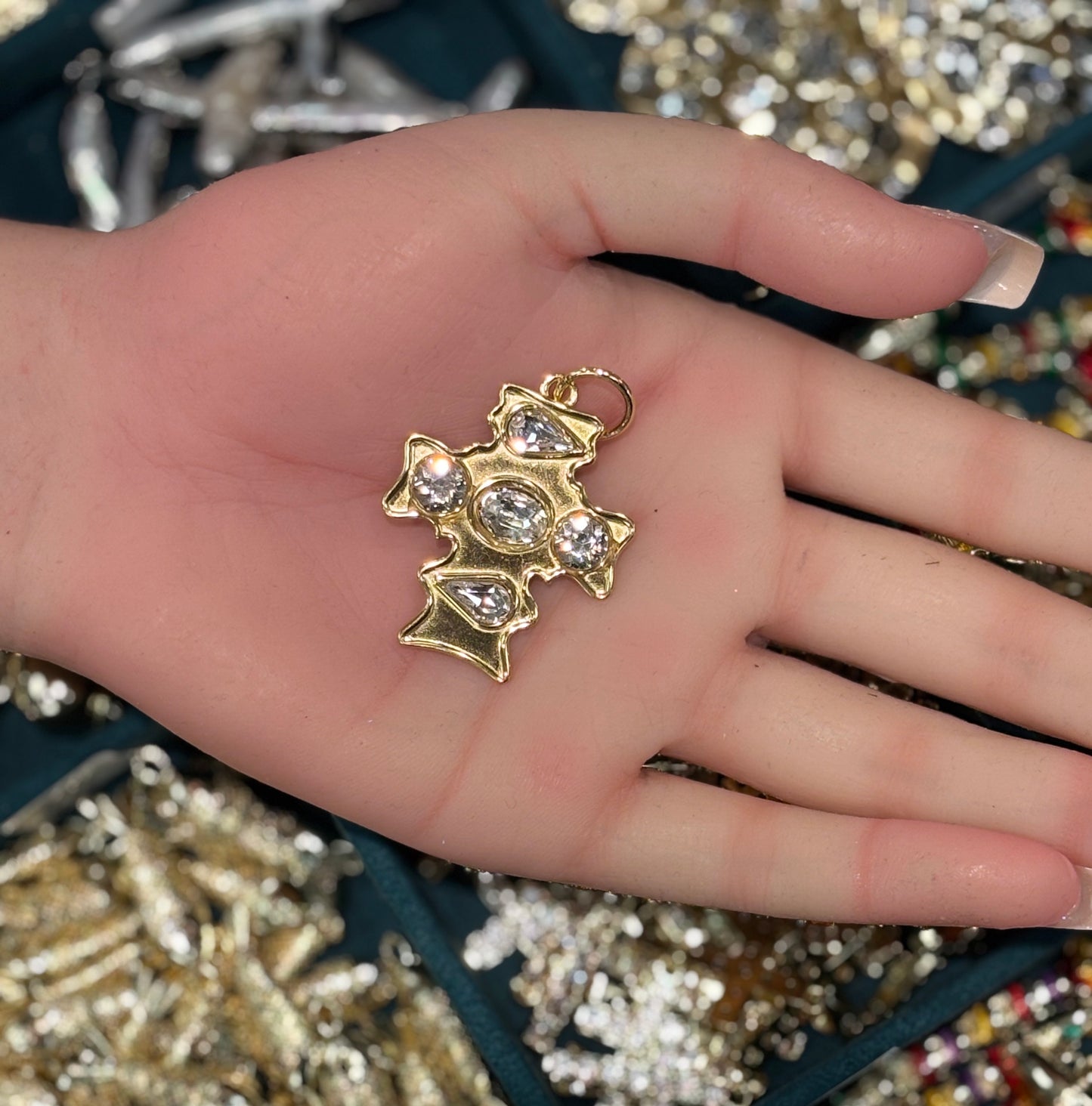 Grace Cross Charms