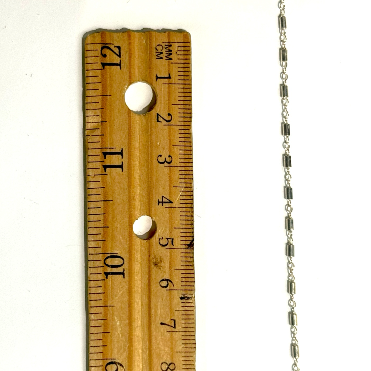 Sterling Silver Short Bars Chain