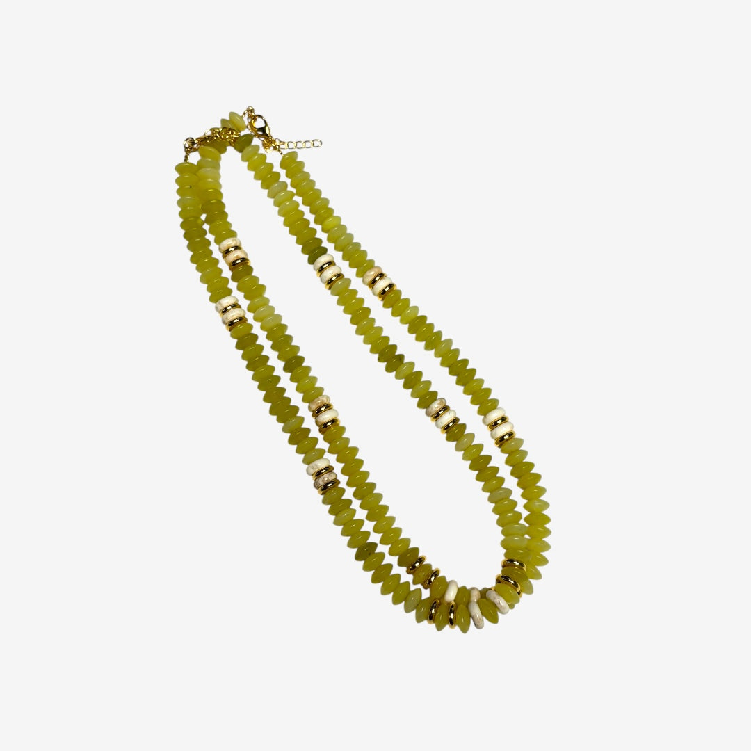 8mm Three Bead Necklaces