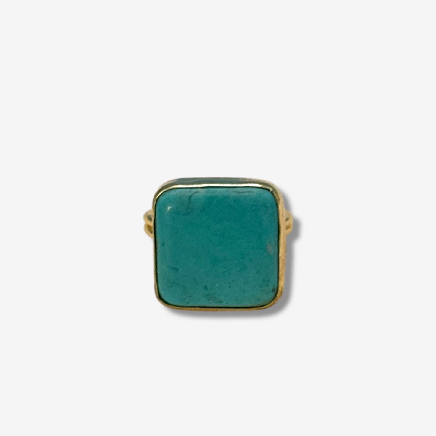 Turquoise Cube Ring