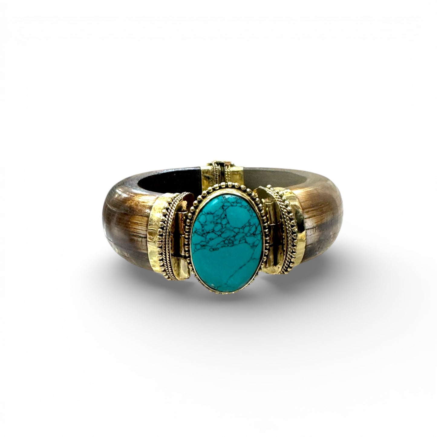 Brown Buffalo Bone Cuff