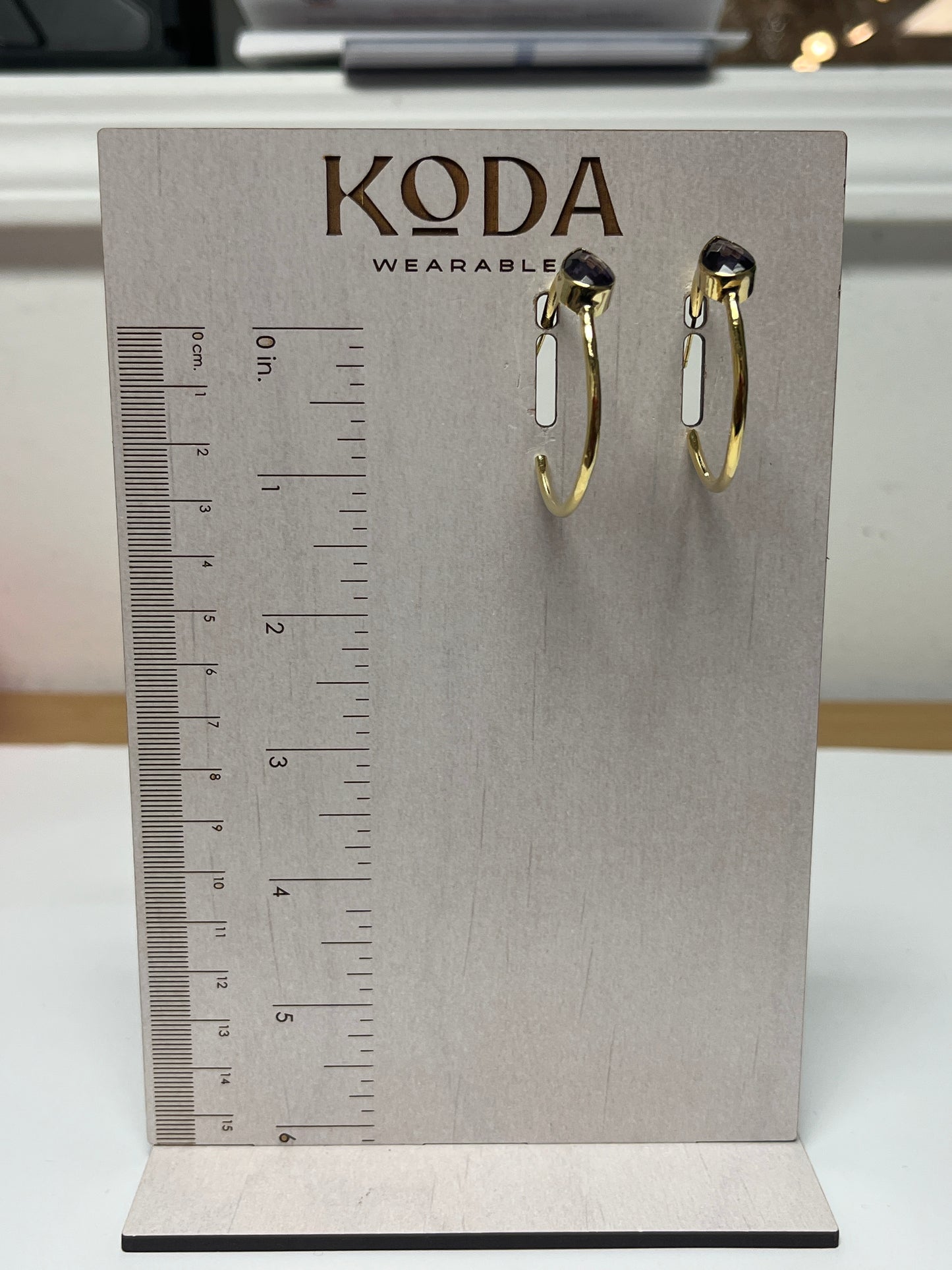Hydro Quartz Earring