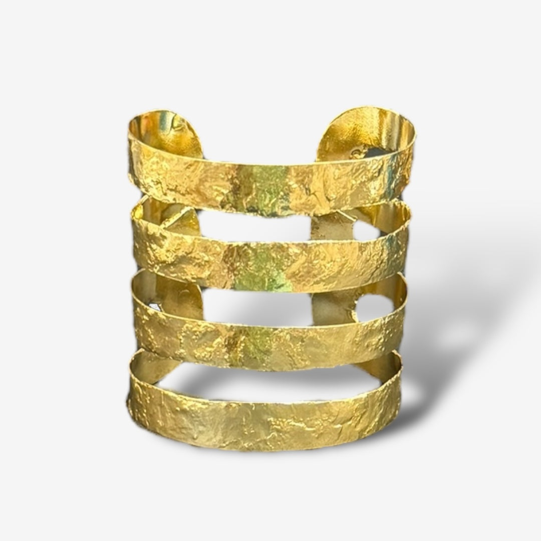 Gold Pharoah's Band Cuff