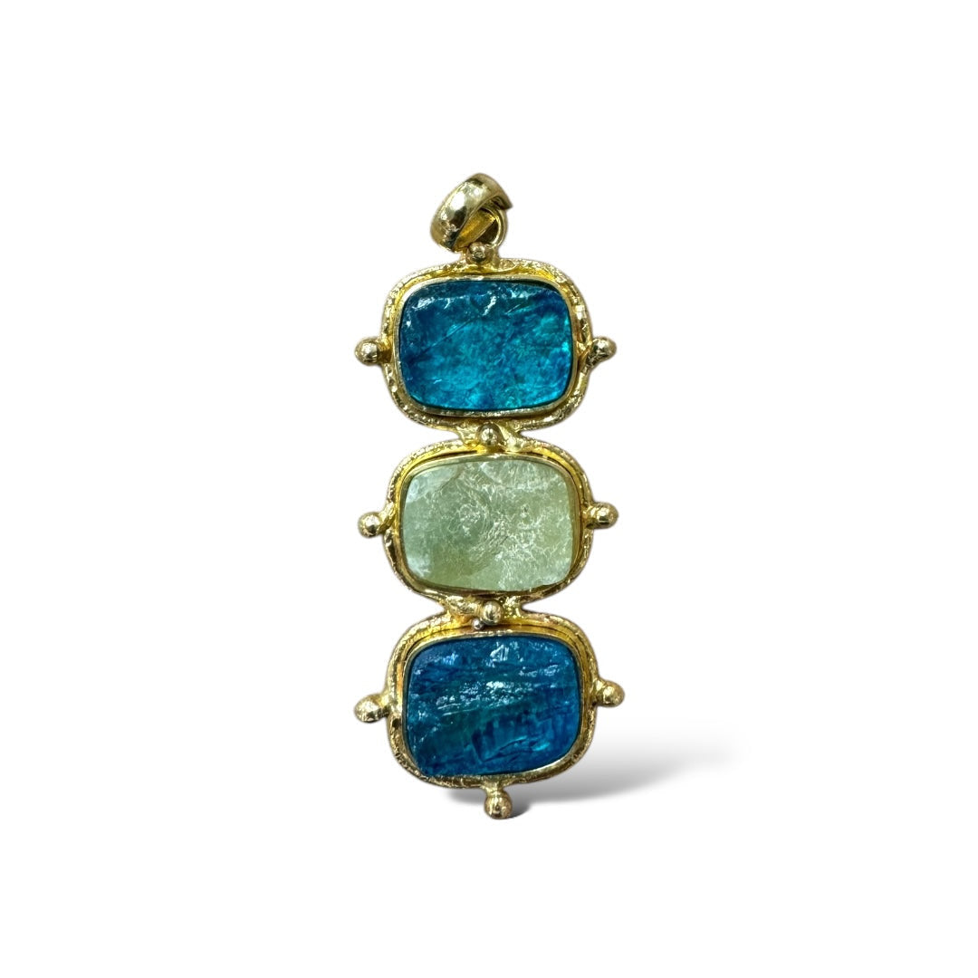 Quinn Raw Stone Pendant