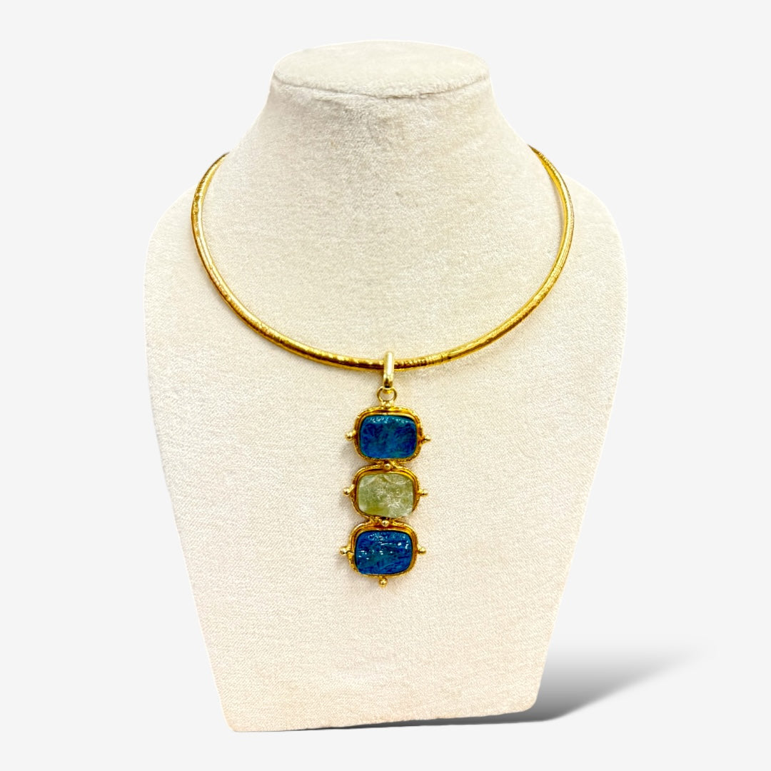 Quinn Raw Stone Pendant