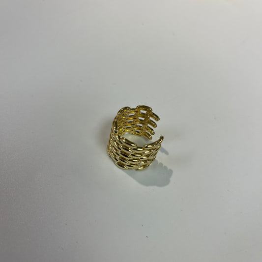Golden stack ring