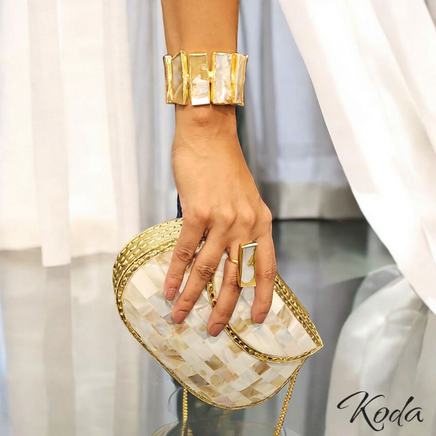 Delta Mother Of Pearl Cuff