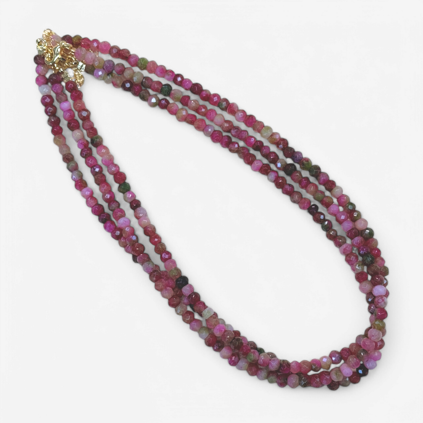 Faceted Bead Necklaces 6mm