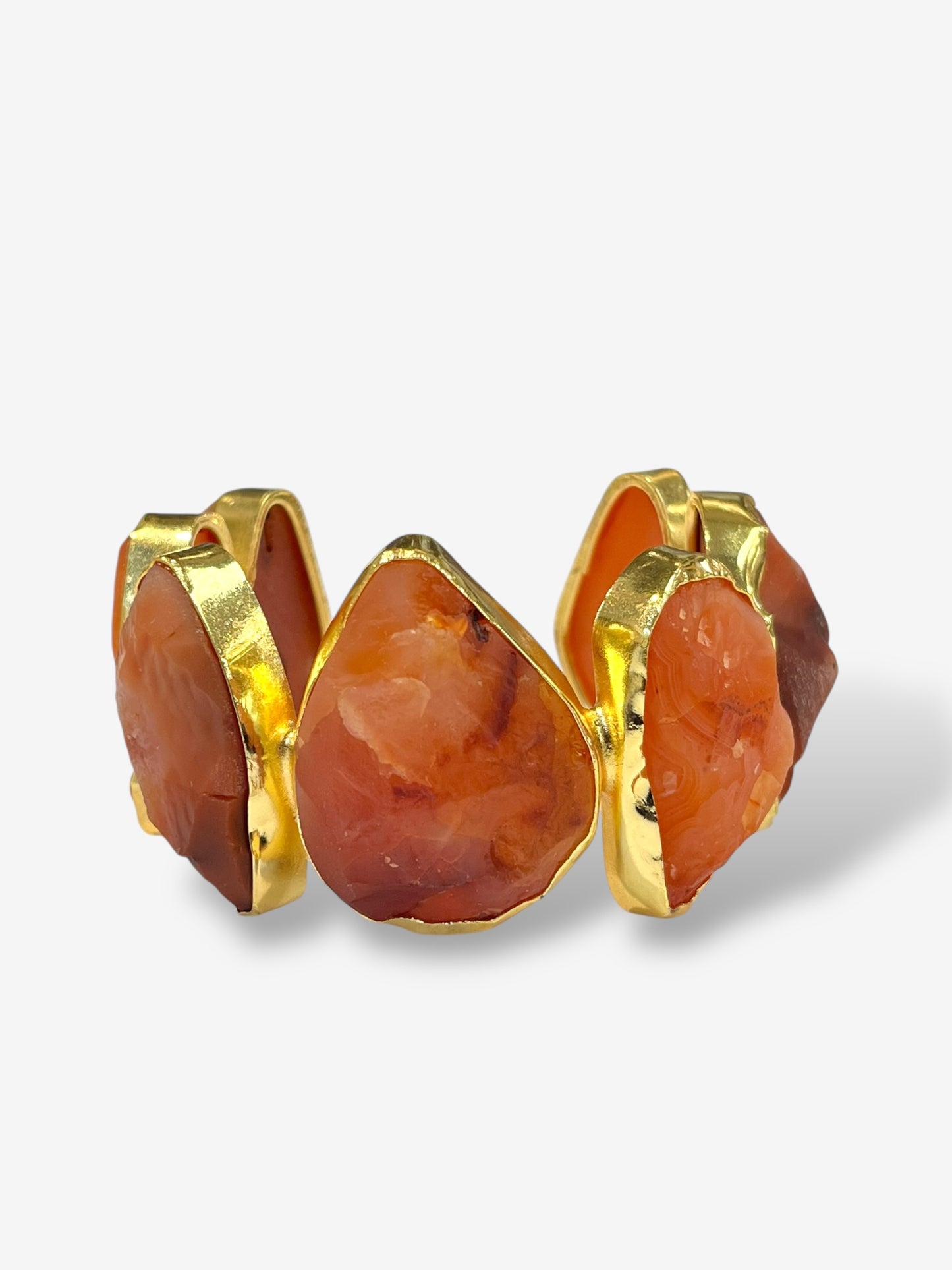 Carnelian Crystal Cuff