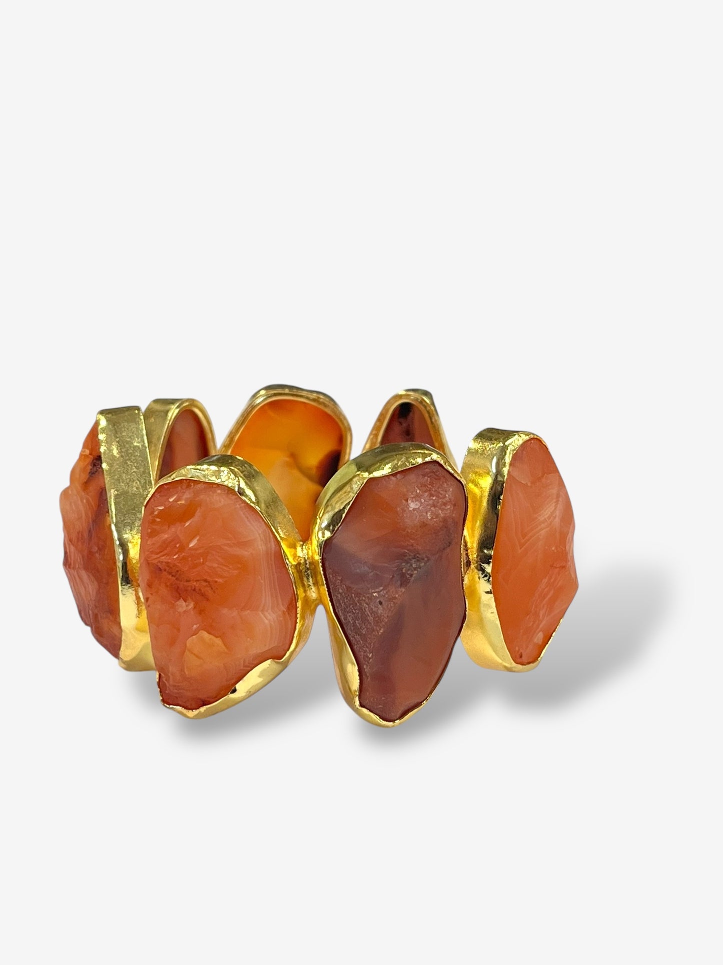 Carnelian Crystal Cuff