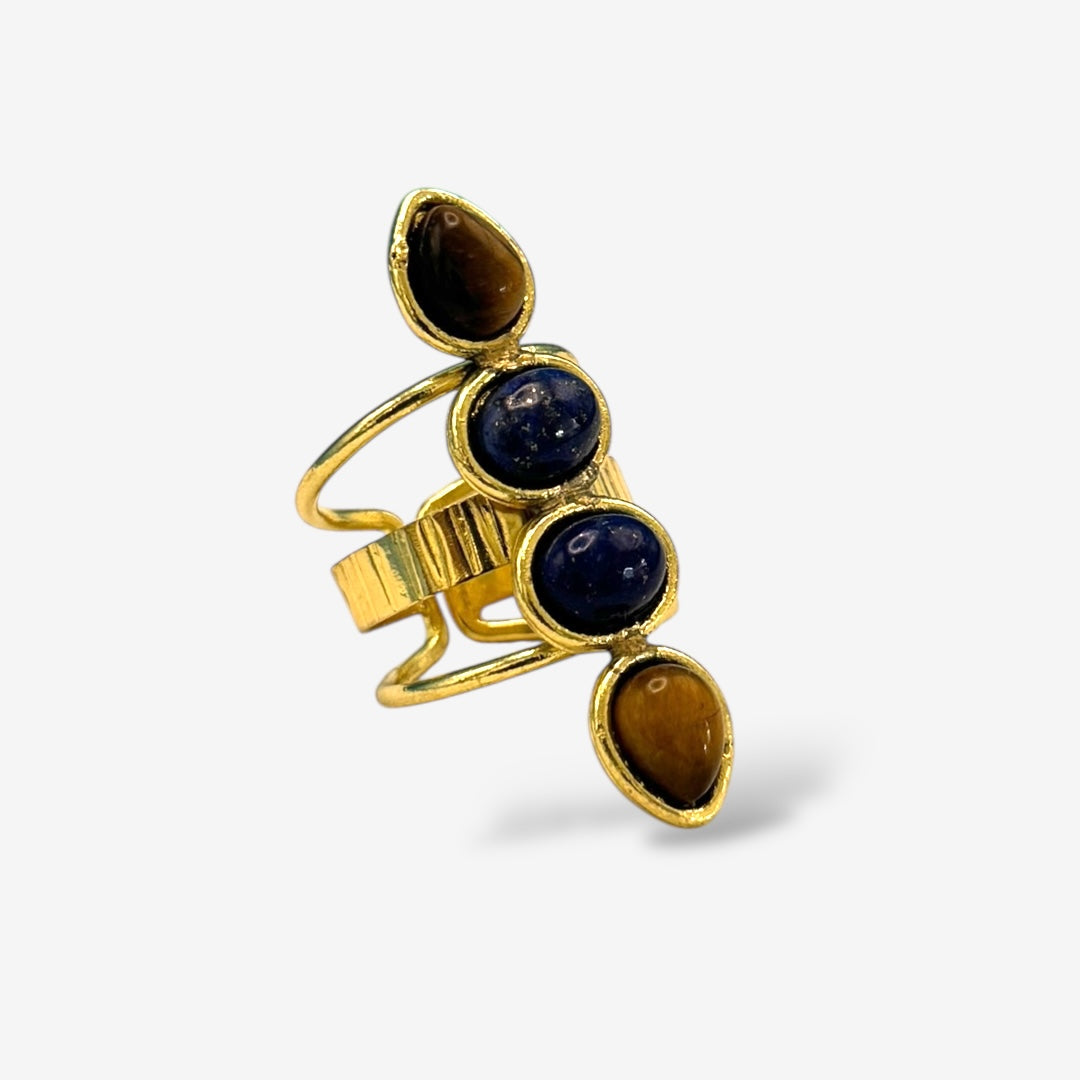 Lapis Tiger eye