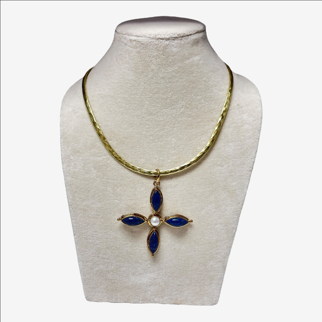 Aurora cross Pendant