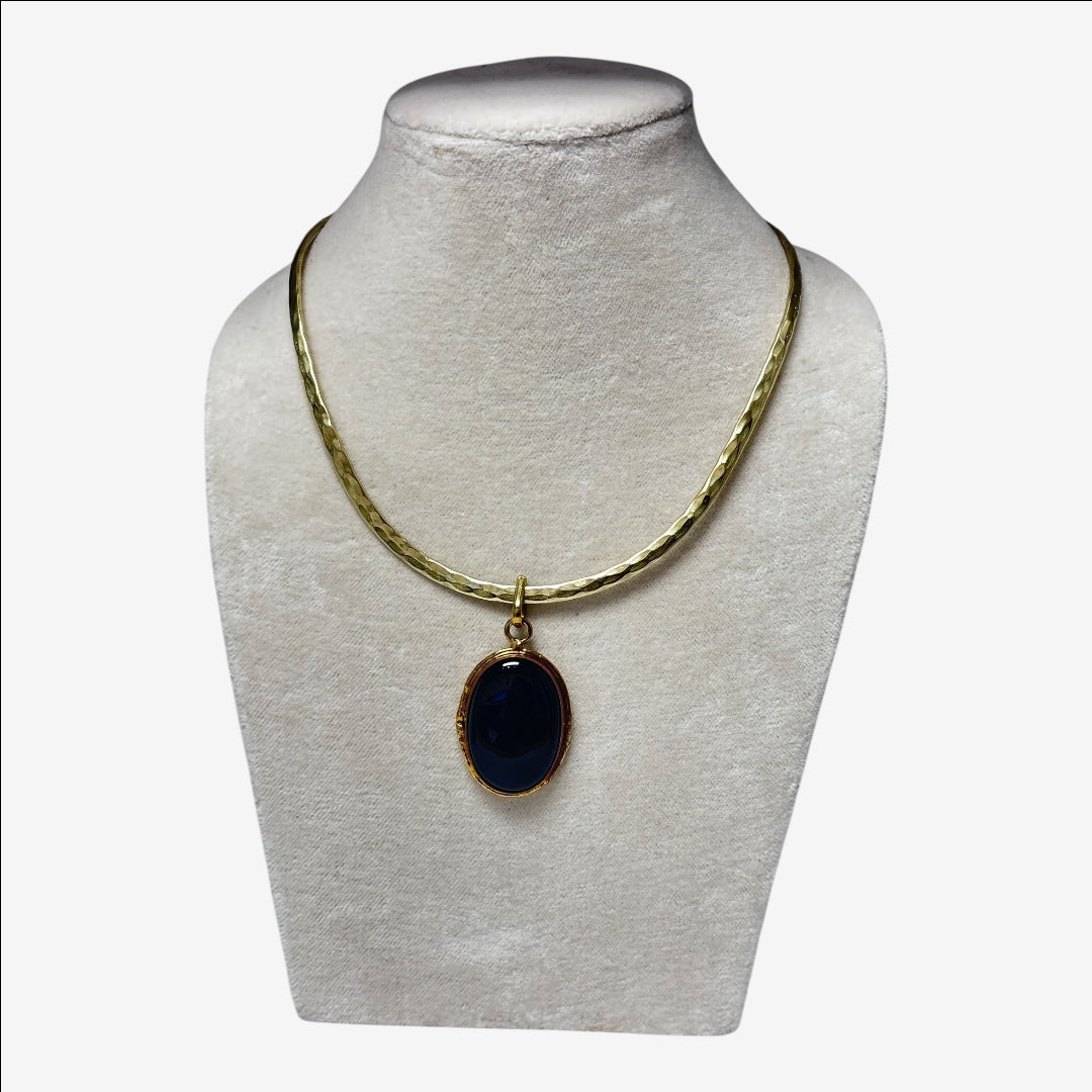 Elena Small Oval Pendants