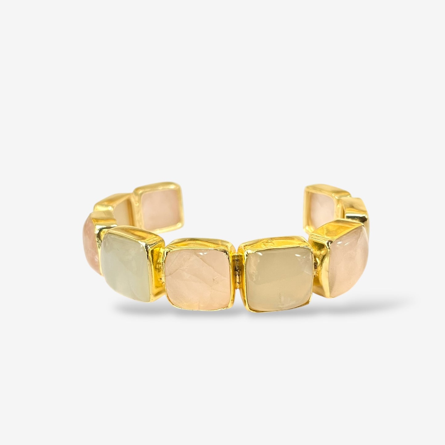 Bijou Rose and Opal Crystal Cuff
