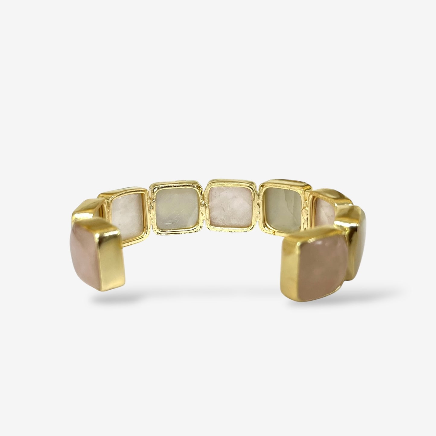Bijou Rose and Opal Crystal Cuff