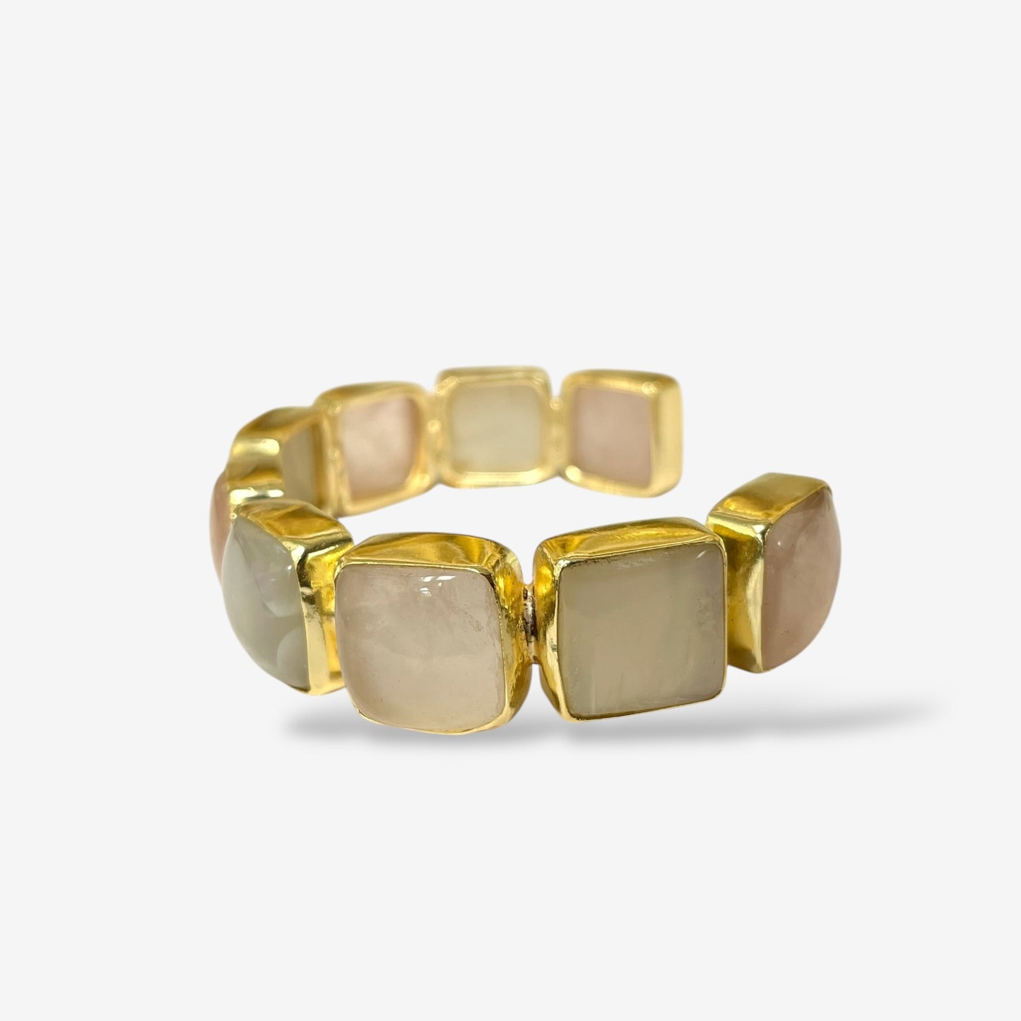 Bijou Rose and Opal Crystal Cuff