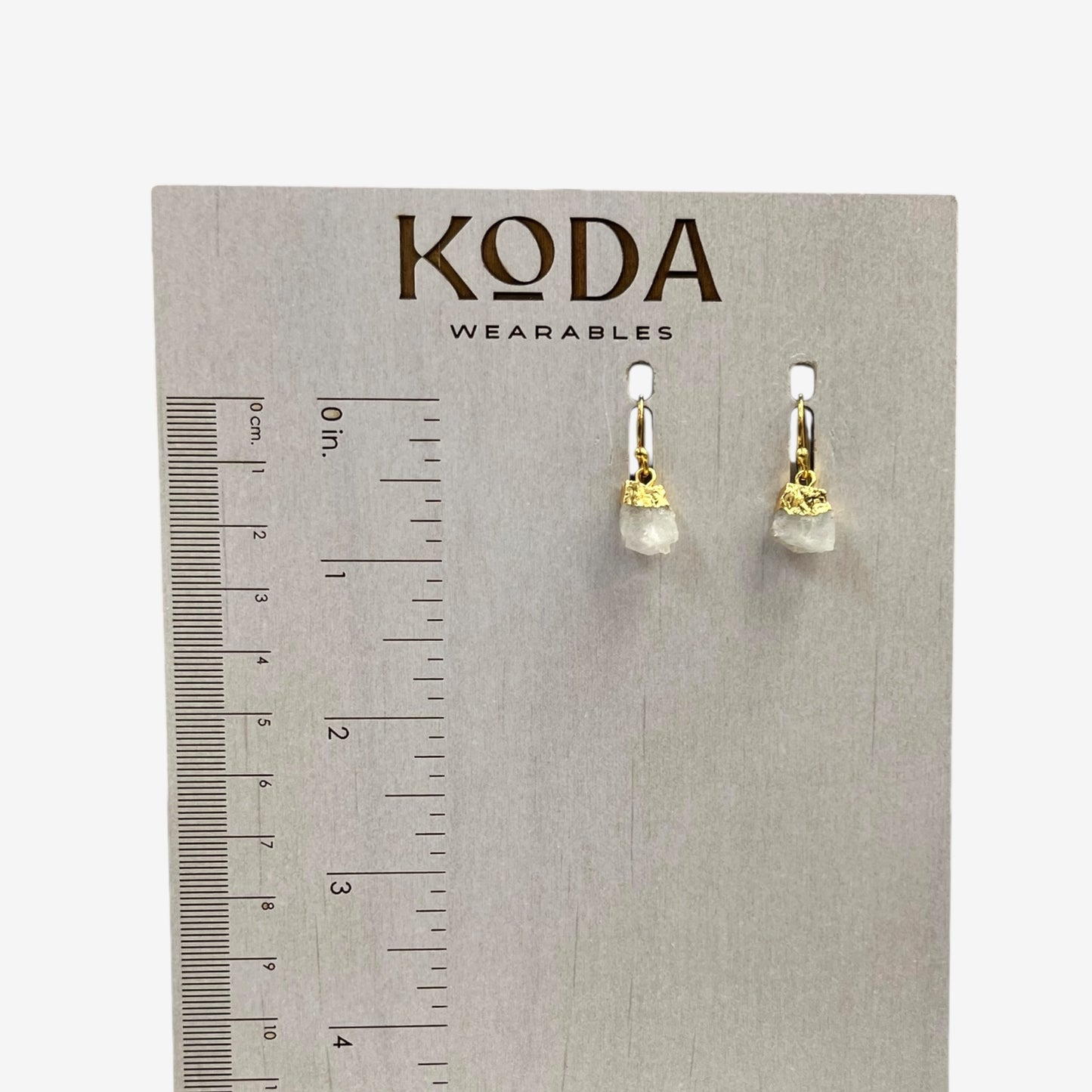 Birthstone Drop Earrings
