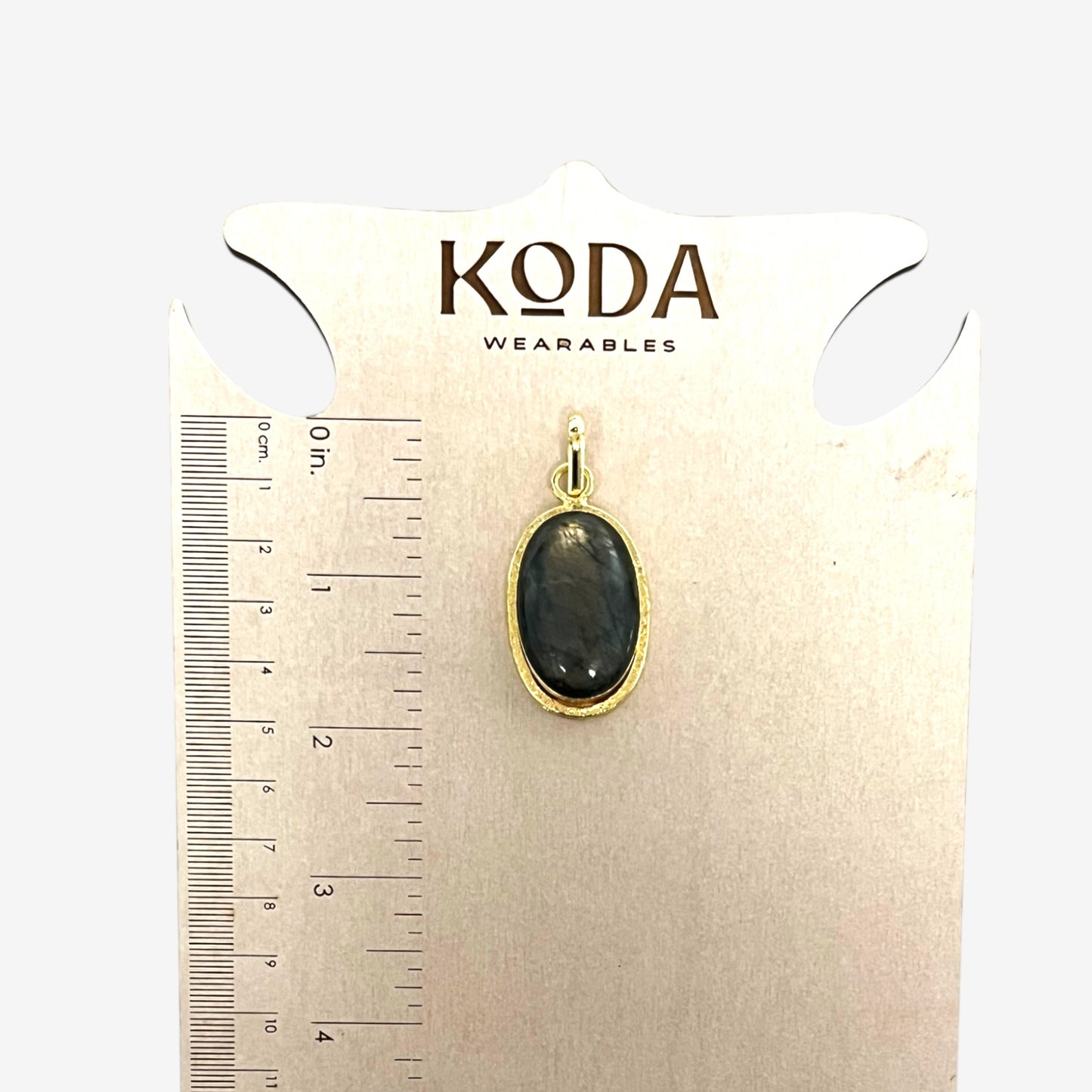 Elena Small Oval Pendants