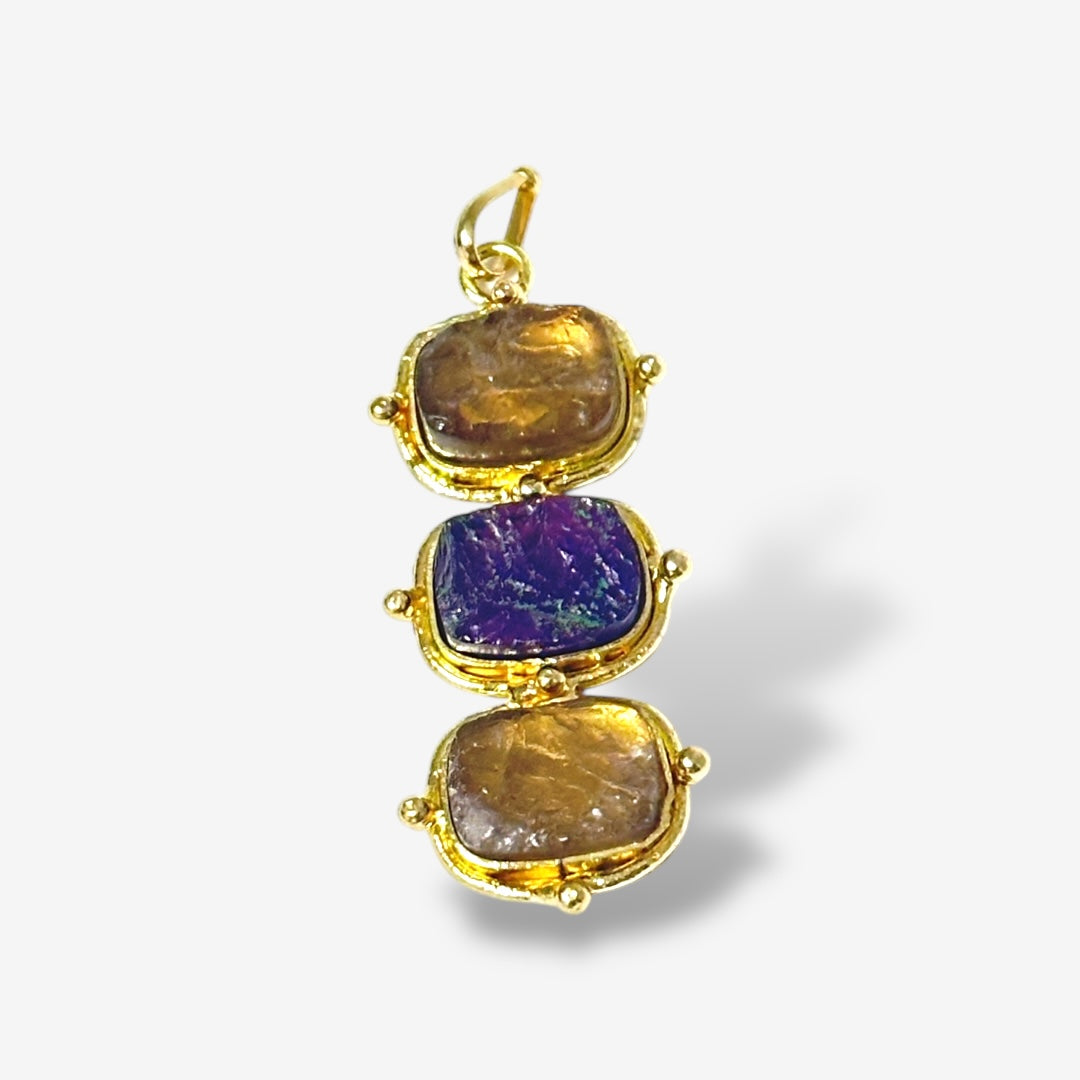 Donna Raw Stone Pendant