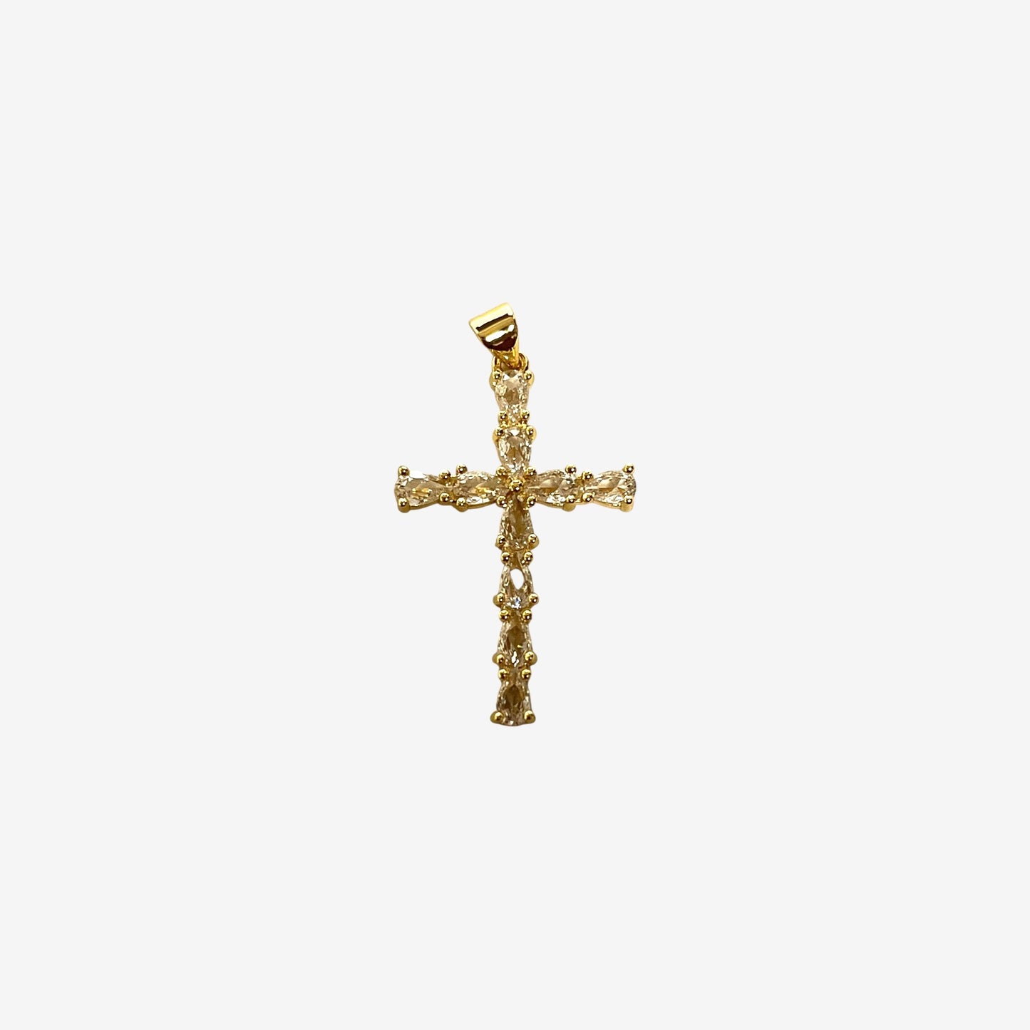 Hydroquartz Cross Charm