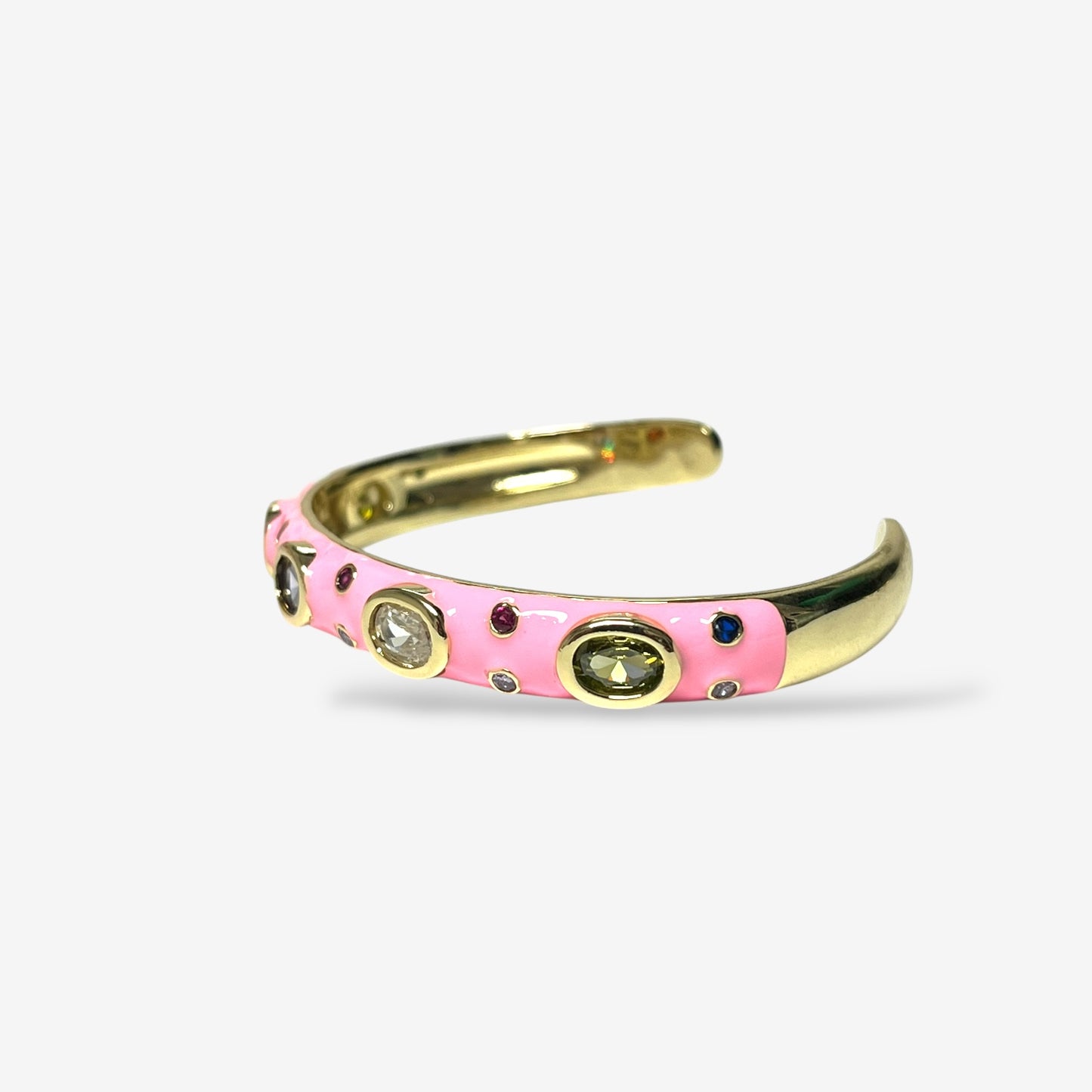 Enamel Stack Bracelet