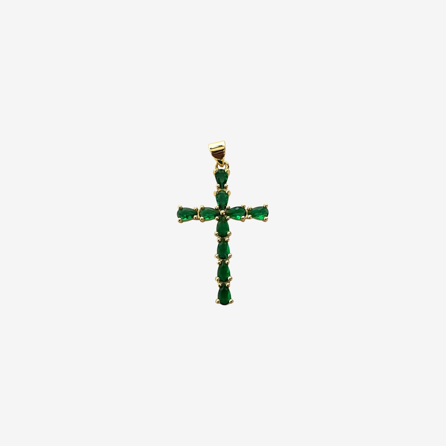 Hydroquartz Cross Charm