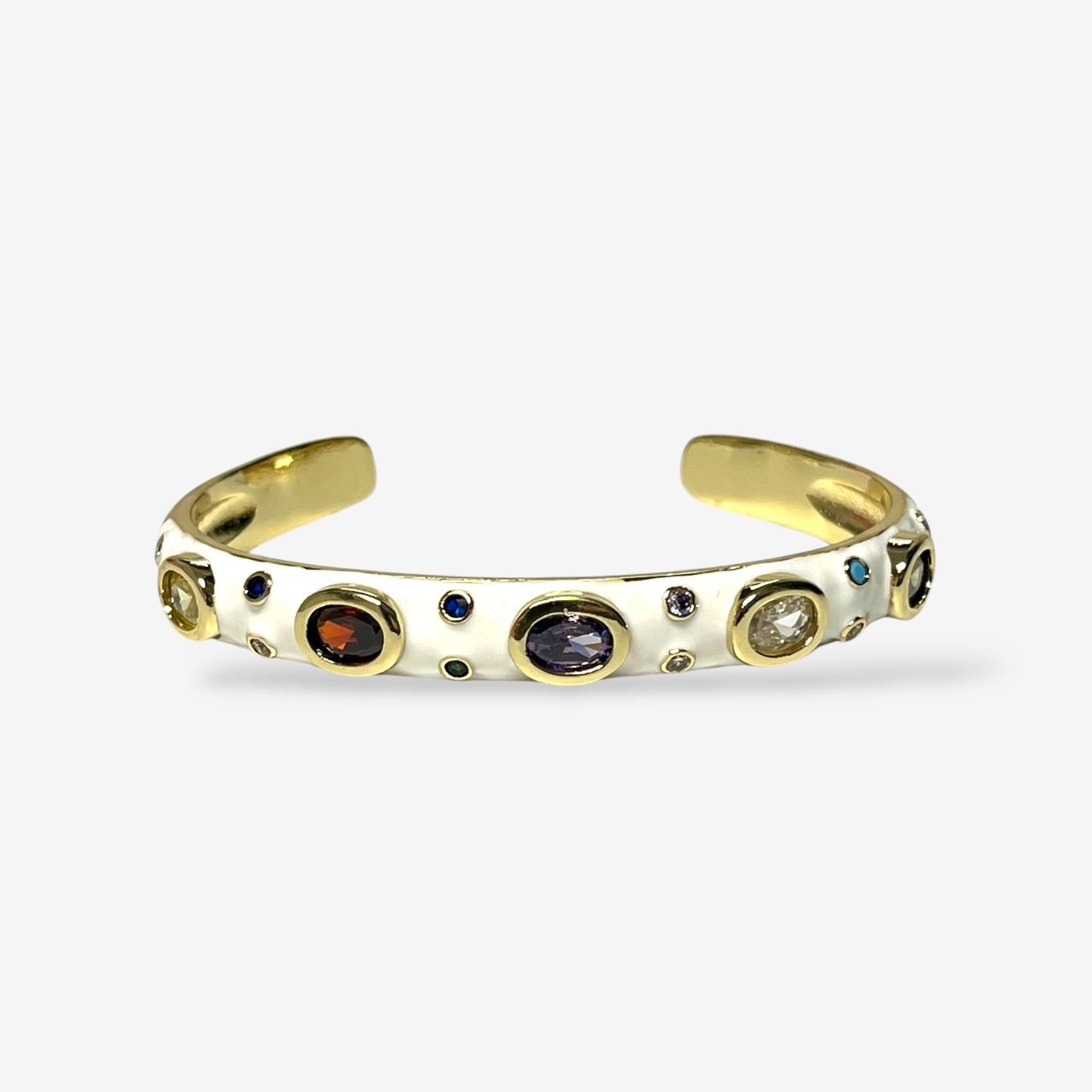 Enamel Stack Bracelet