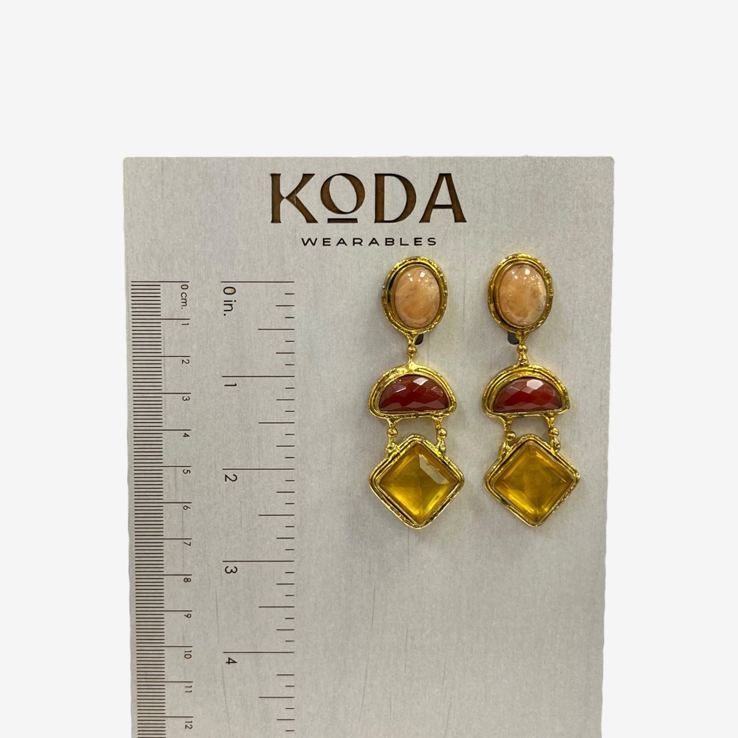 Gilded Oracle Earrings