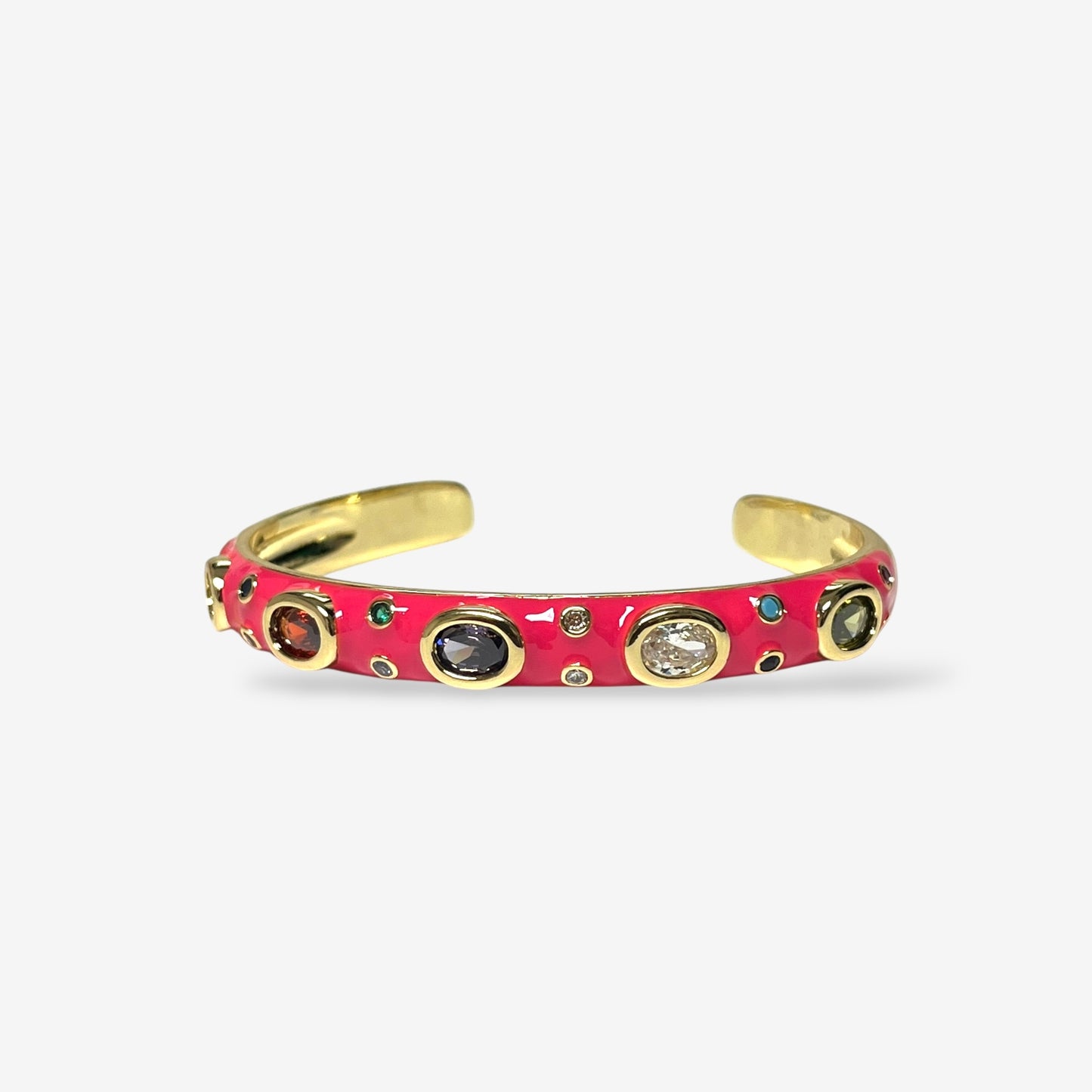 Enamel Stack Bracelet