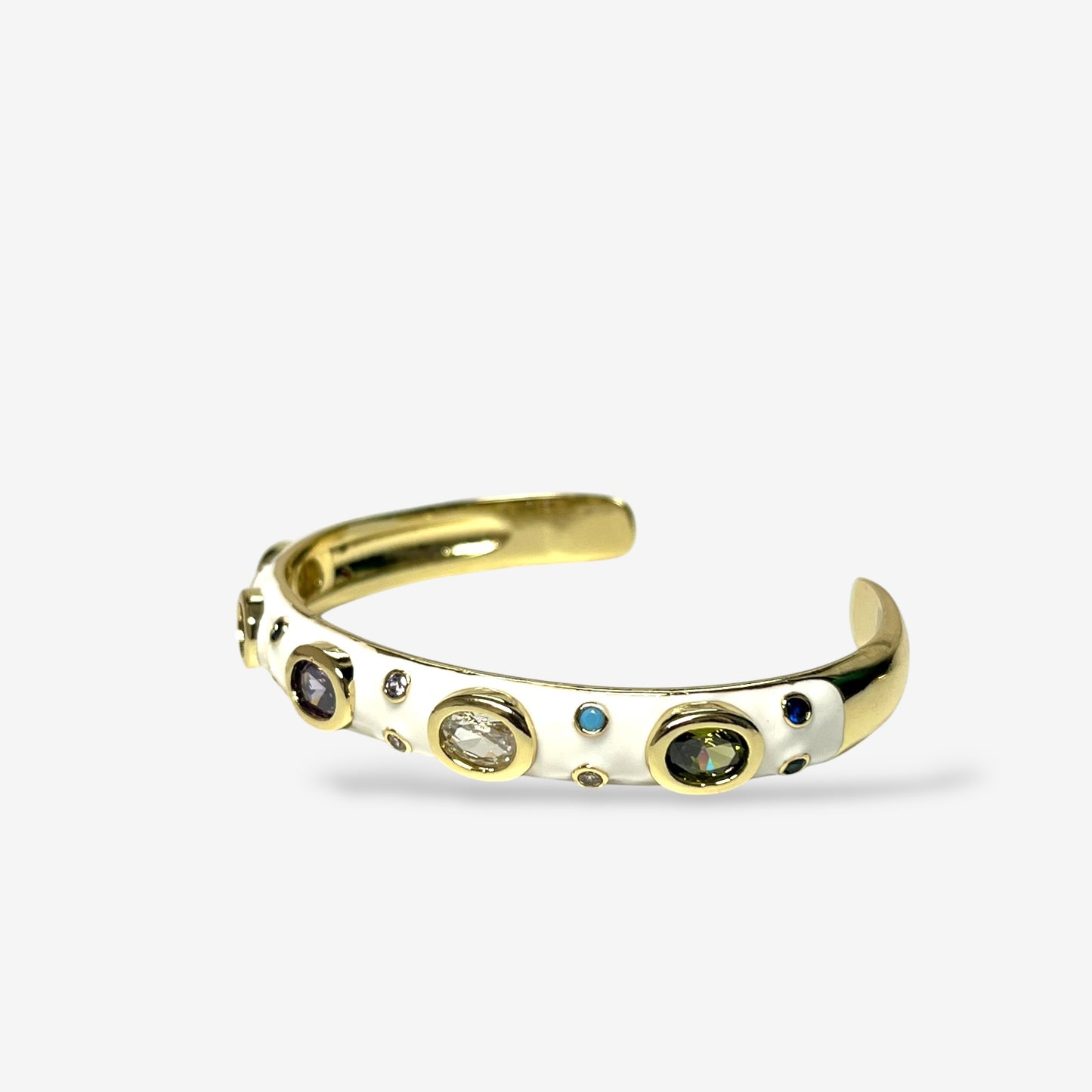 Enamel Stack Bracelet