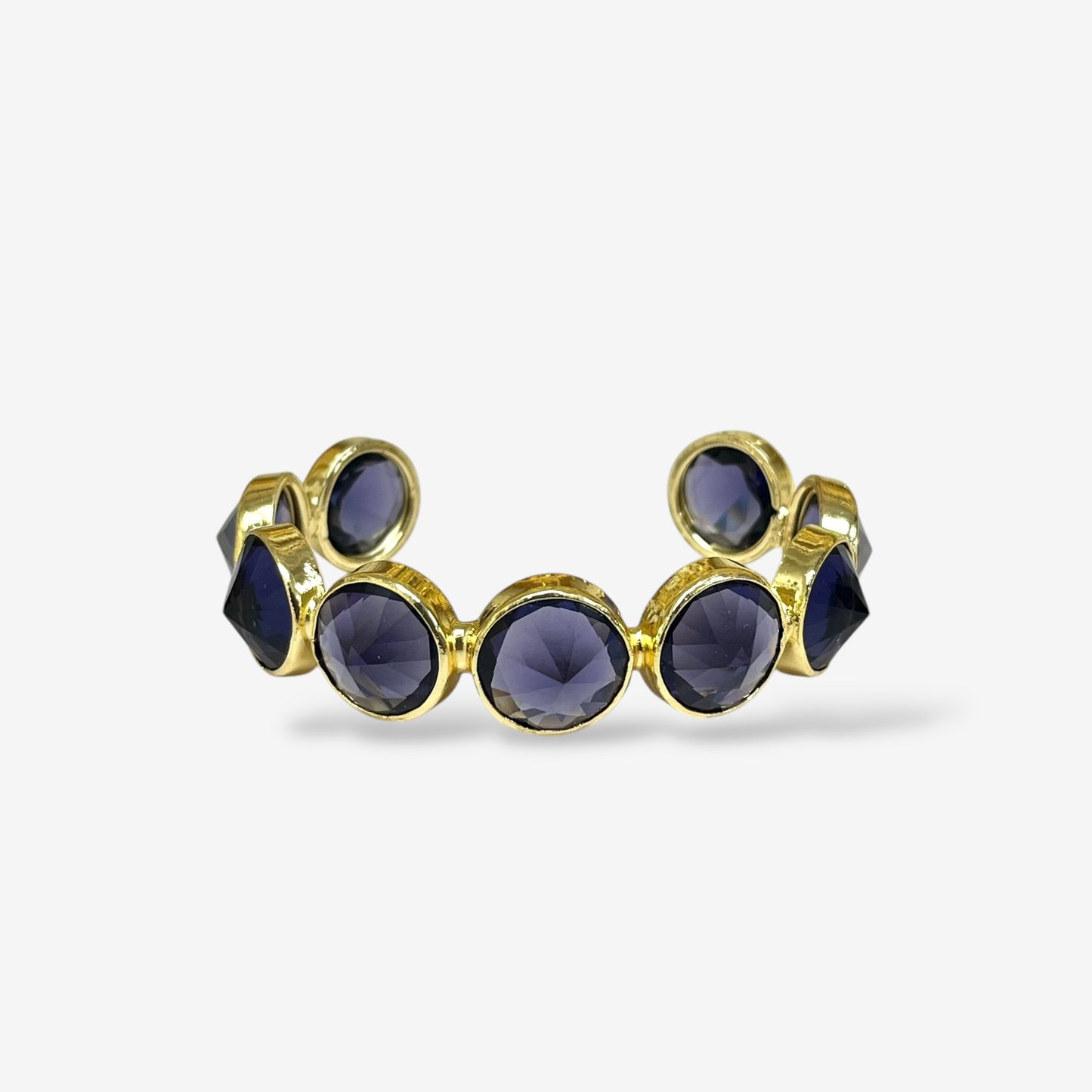 Nova Amethyst Cuff