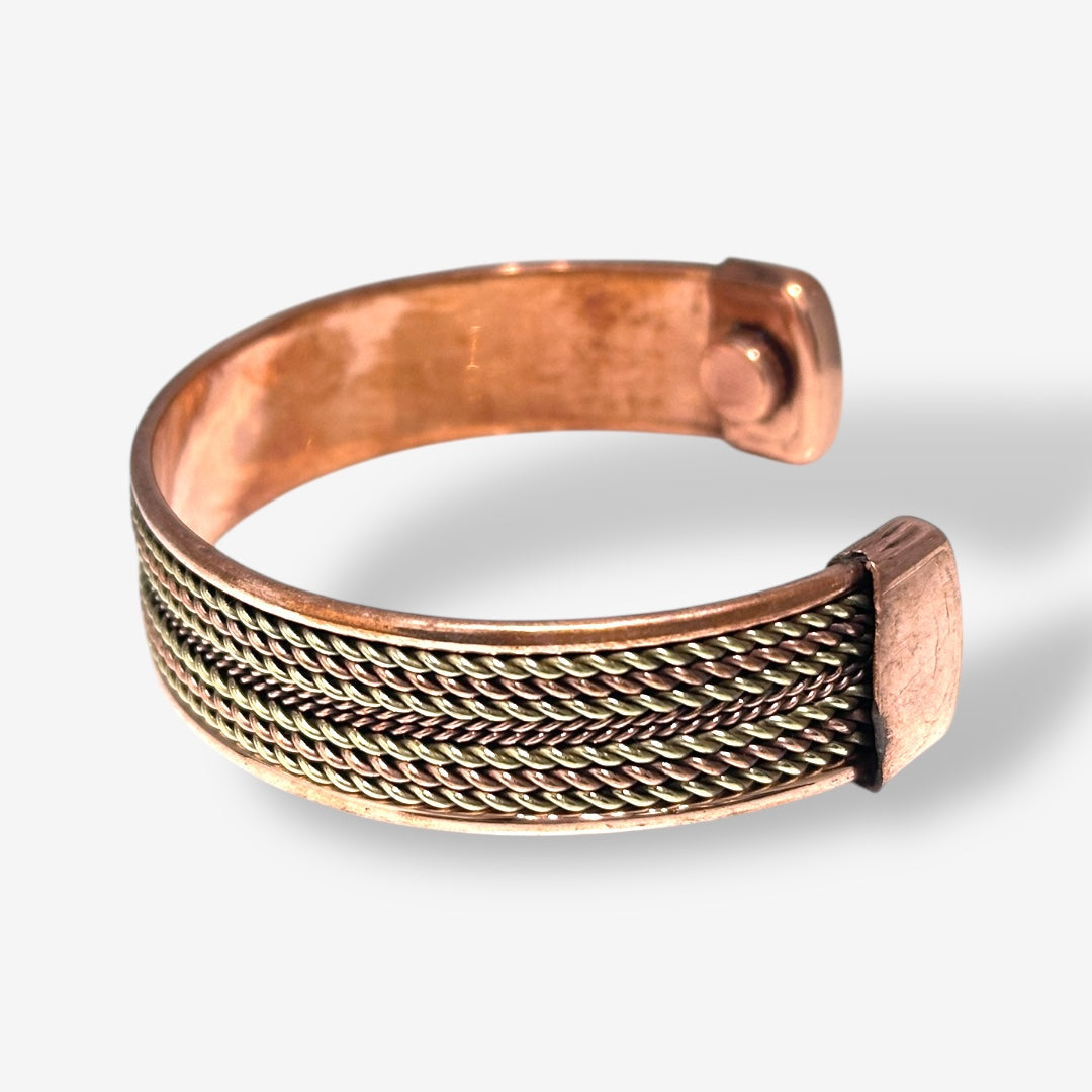 Rustic Heritage Copper Cuff