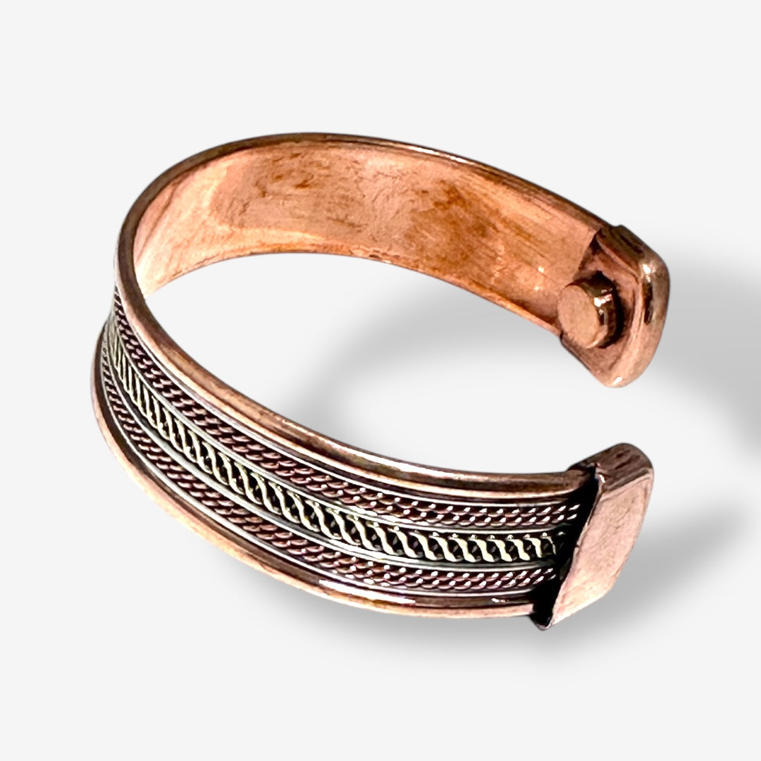 Rustic Heritage Copper Cuff