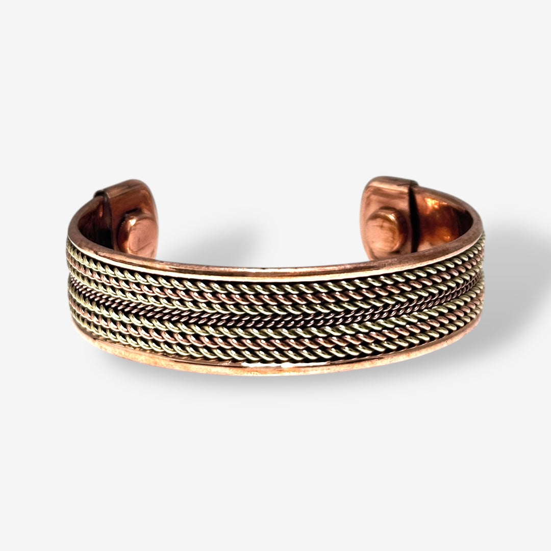 Rustic Heritage Copper Cuff