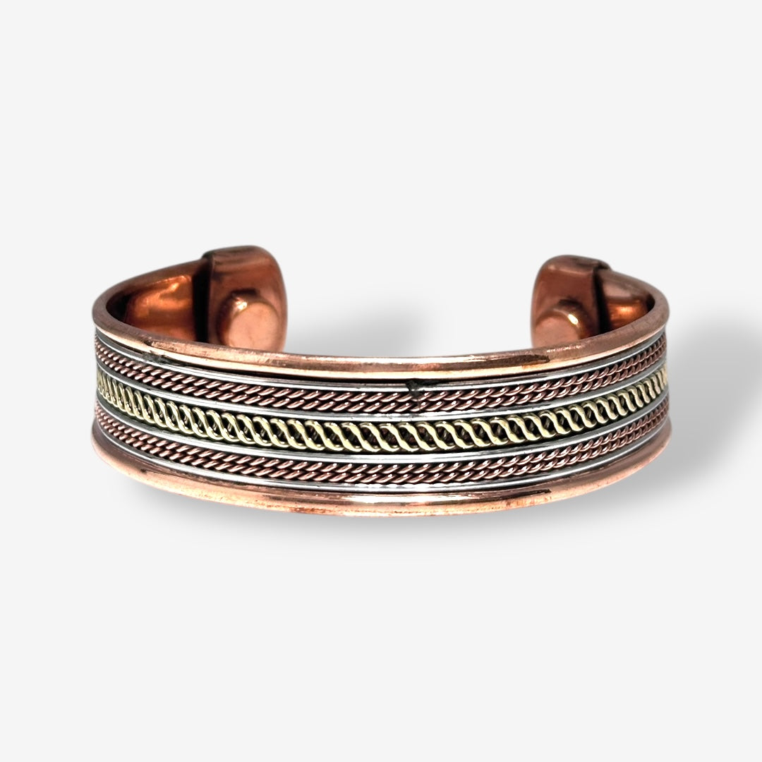 Rustic Heritage Copper Cuff