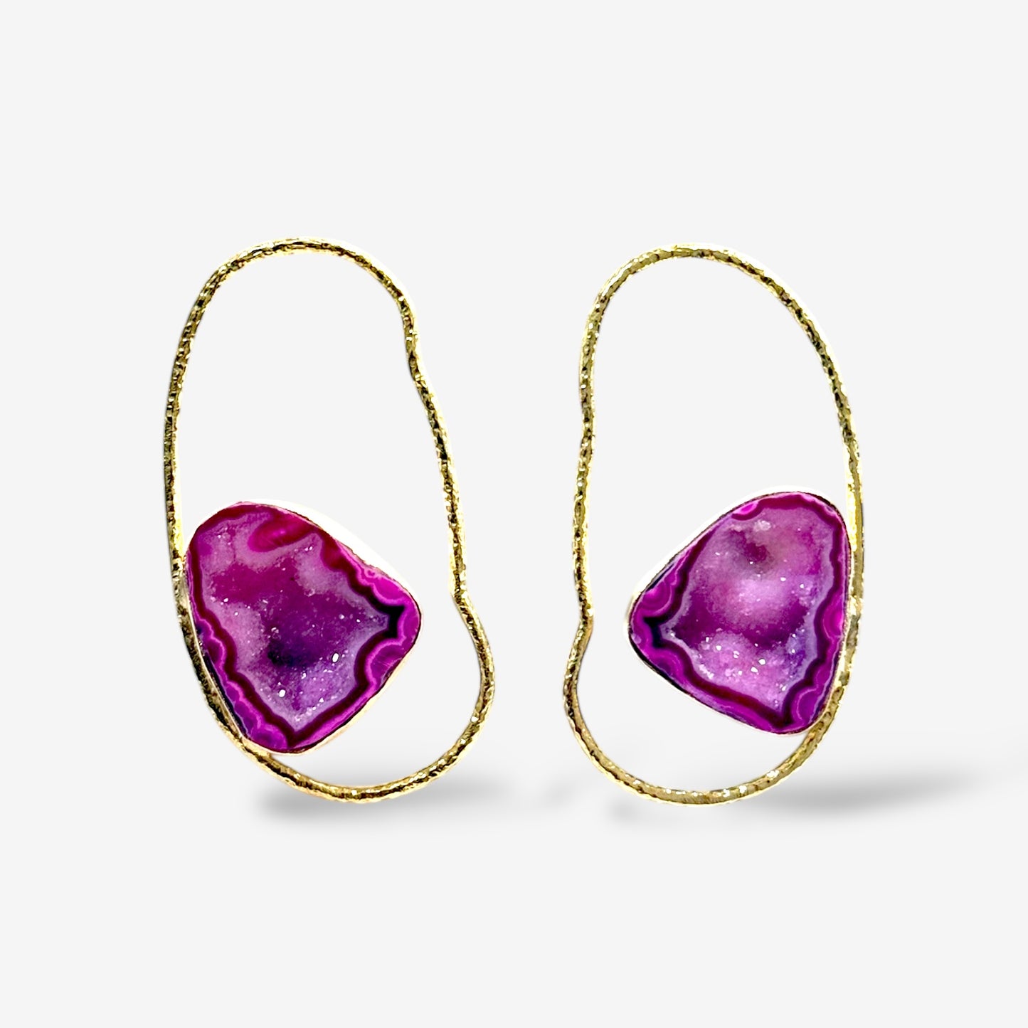 DRUZY STARDUST EARRINGS