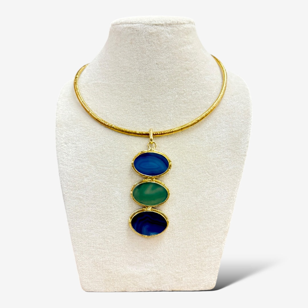 Sofia Blue Pendant