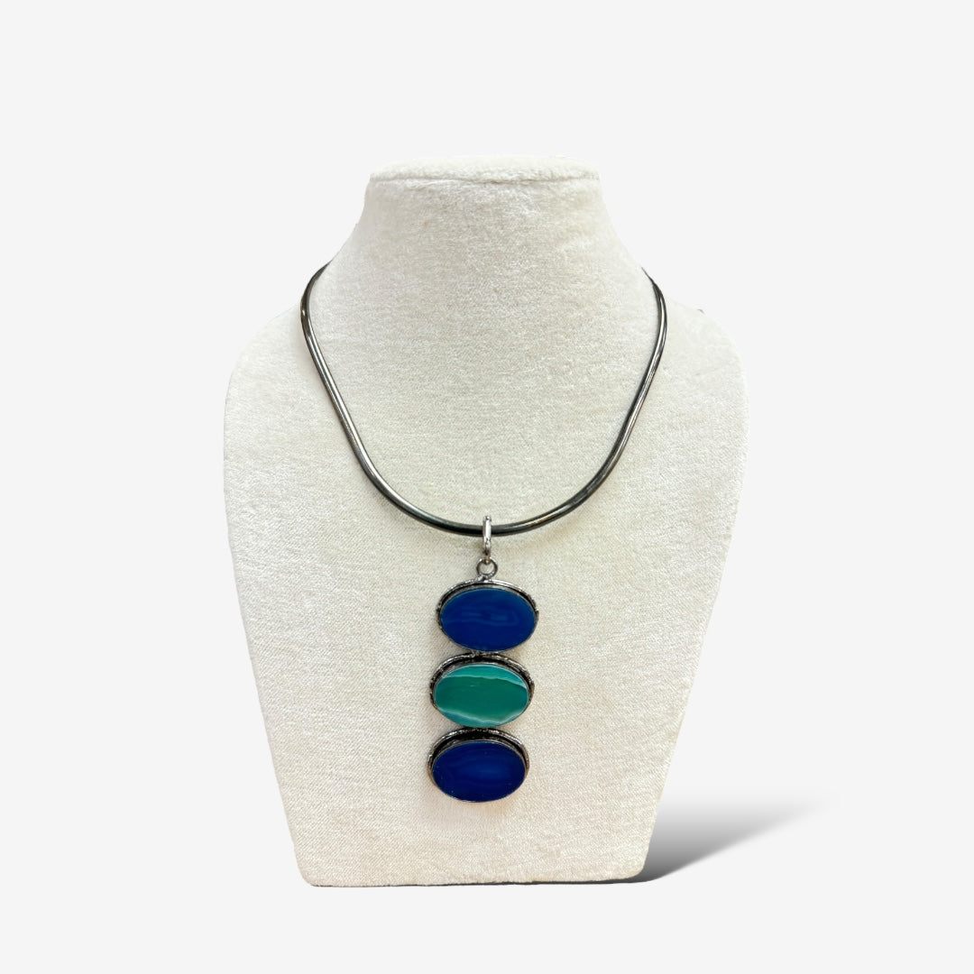Sofia Blue Pendant