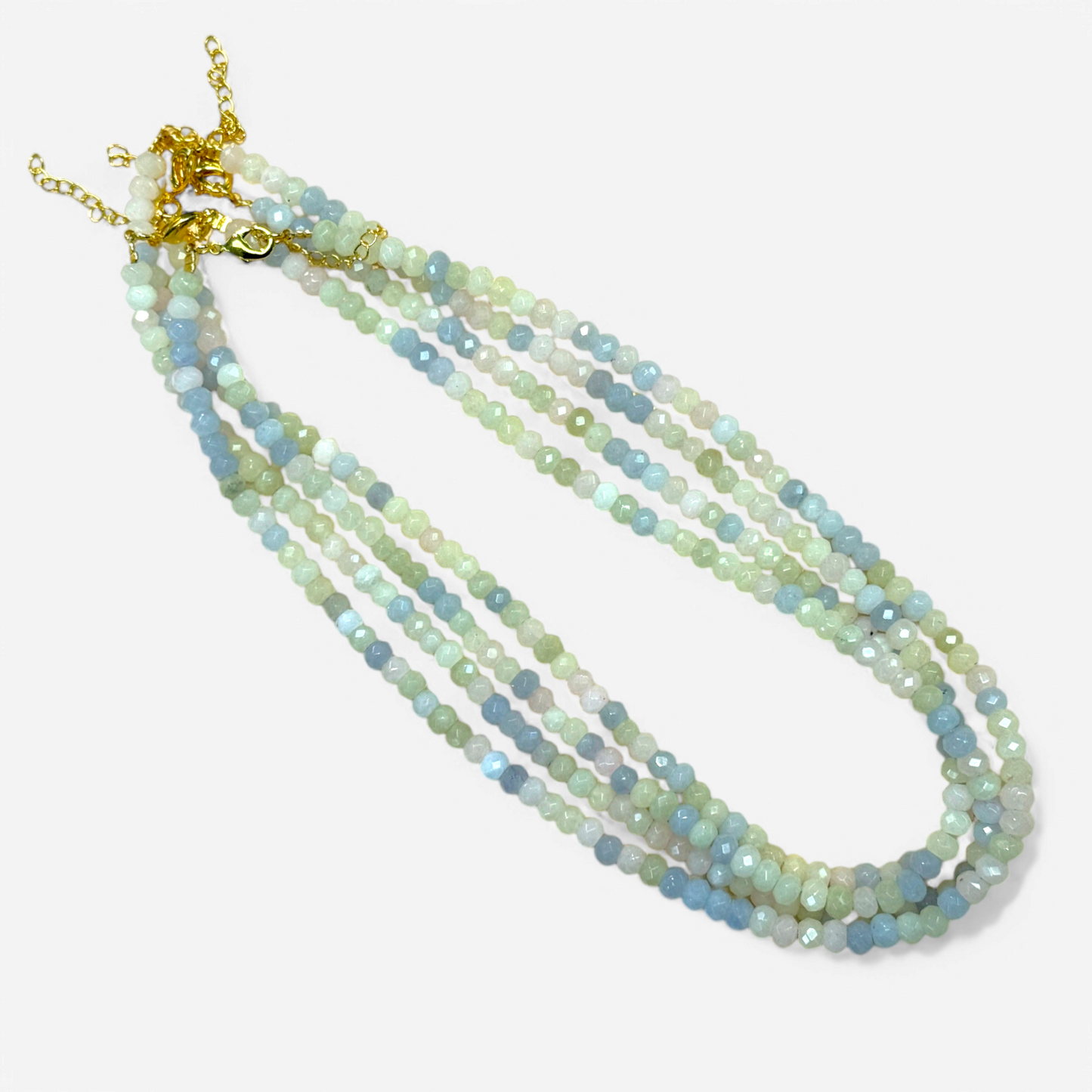 Faceted Bead Necklaces 6mm