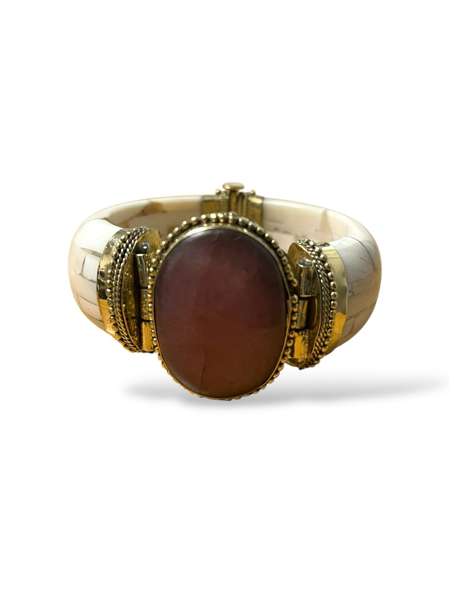 White Buffalo Bone Cuff