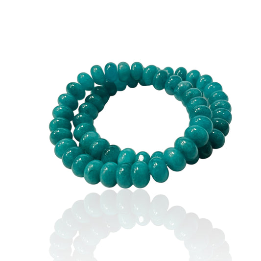 10mm Rondelle bead bracelet
