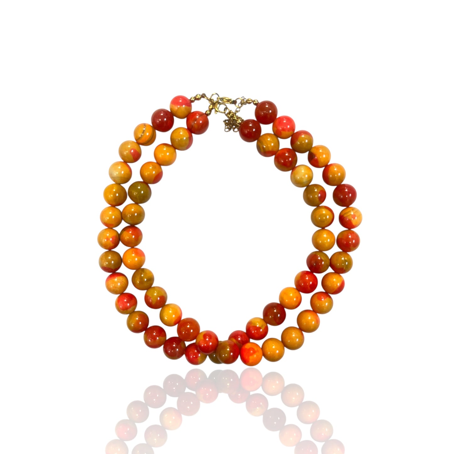 14mm Bead Necklace